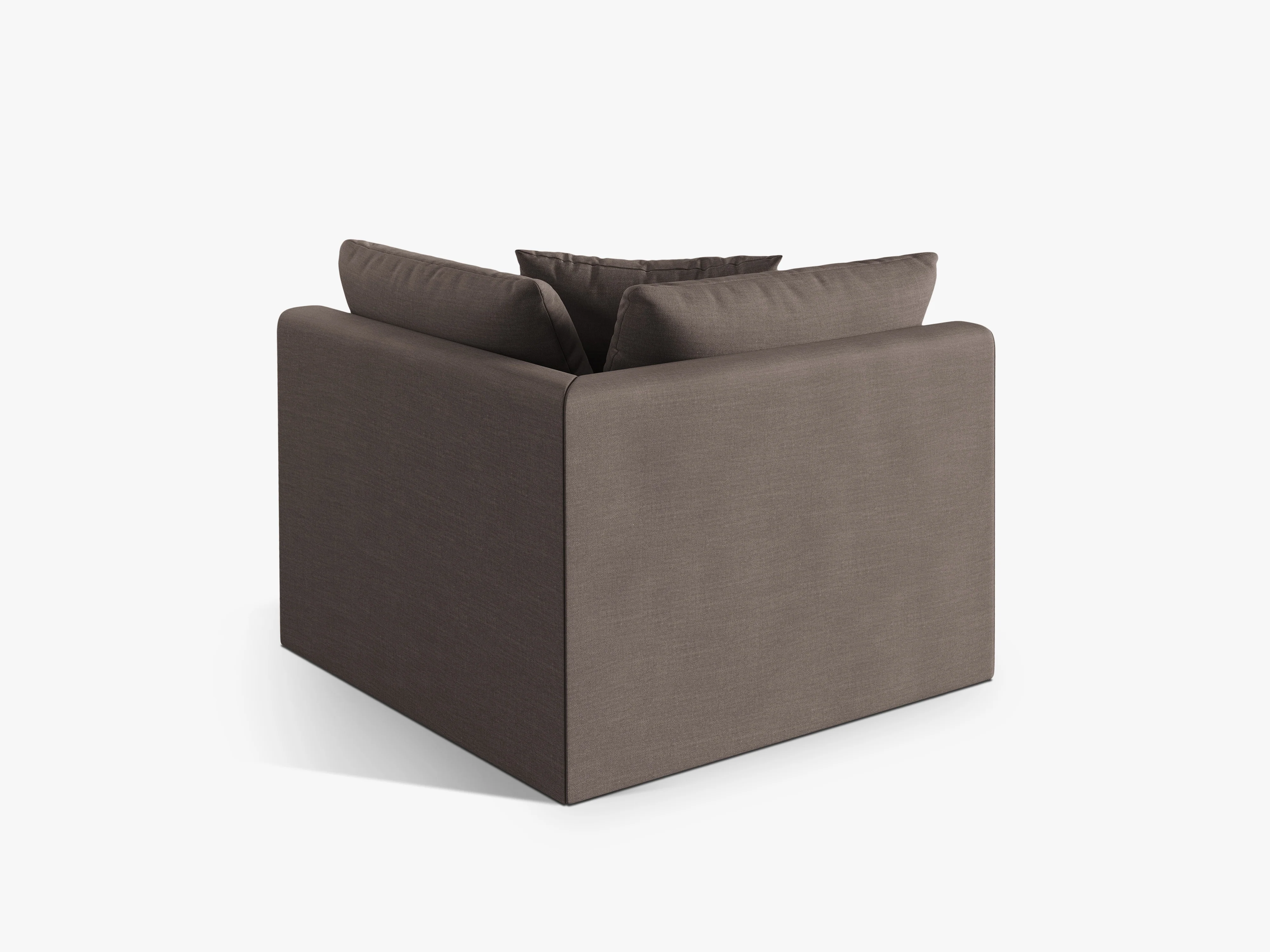 Sofa modułowa CHRIS - element narożny piaskowy szenil - Image 5