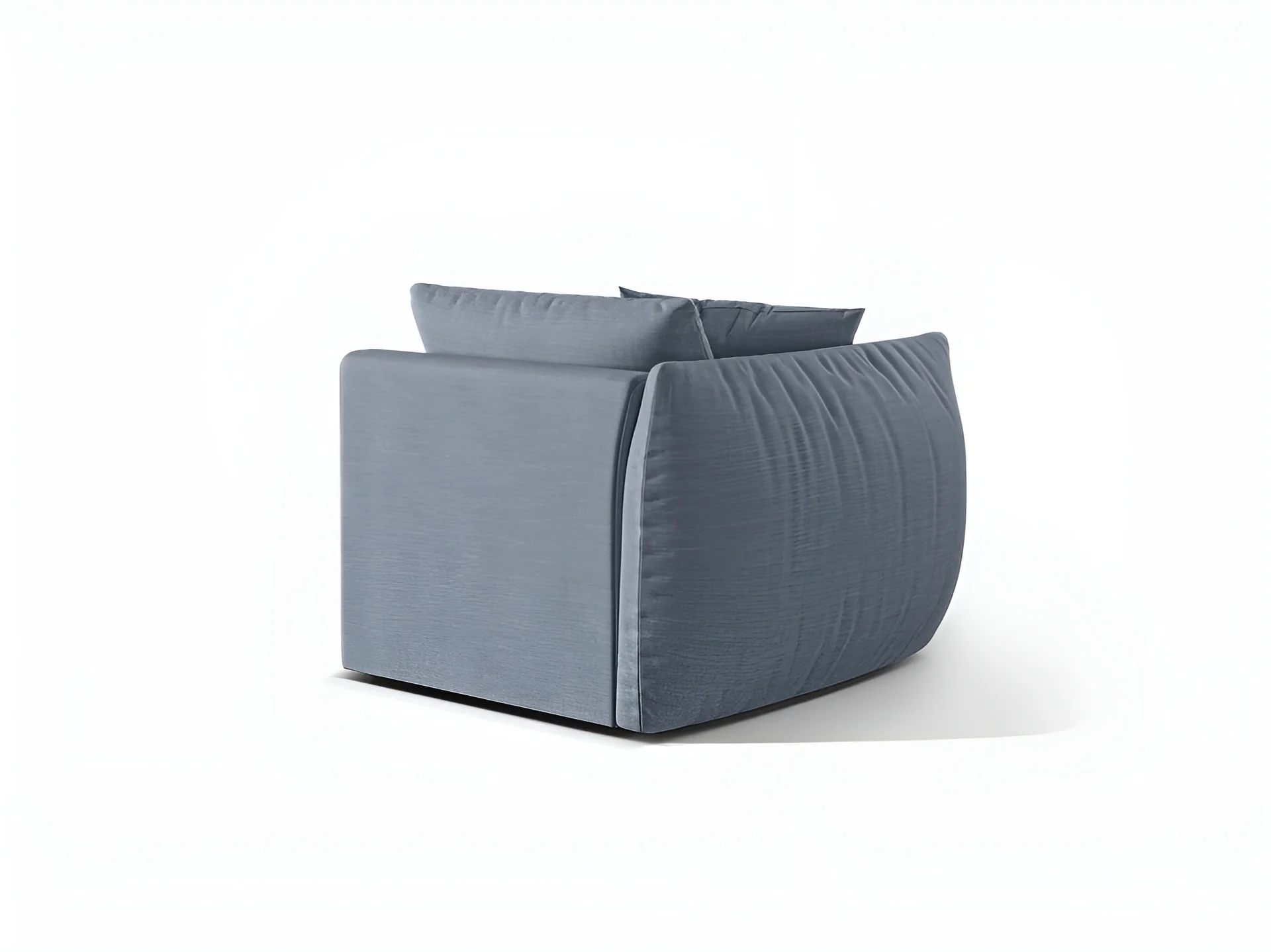 Sofa modułowa CHRIS - element lewostronny jasnoniebieski szenil - Image 3