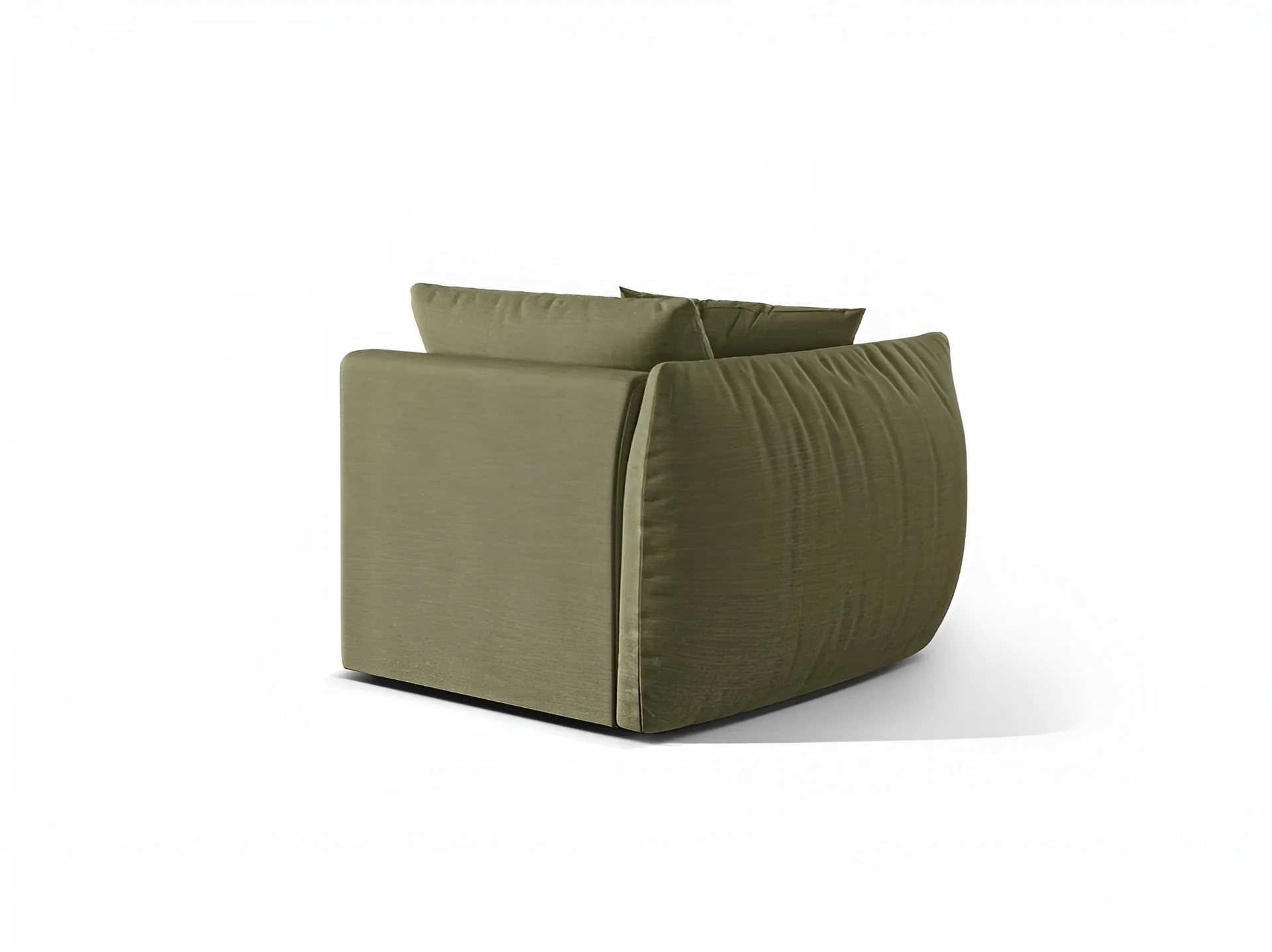 Sofa modułowa CHRIS - element lewostronny jasnozielony szenil - Image 4