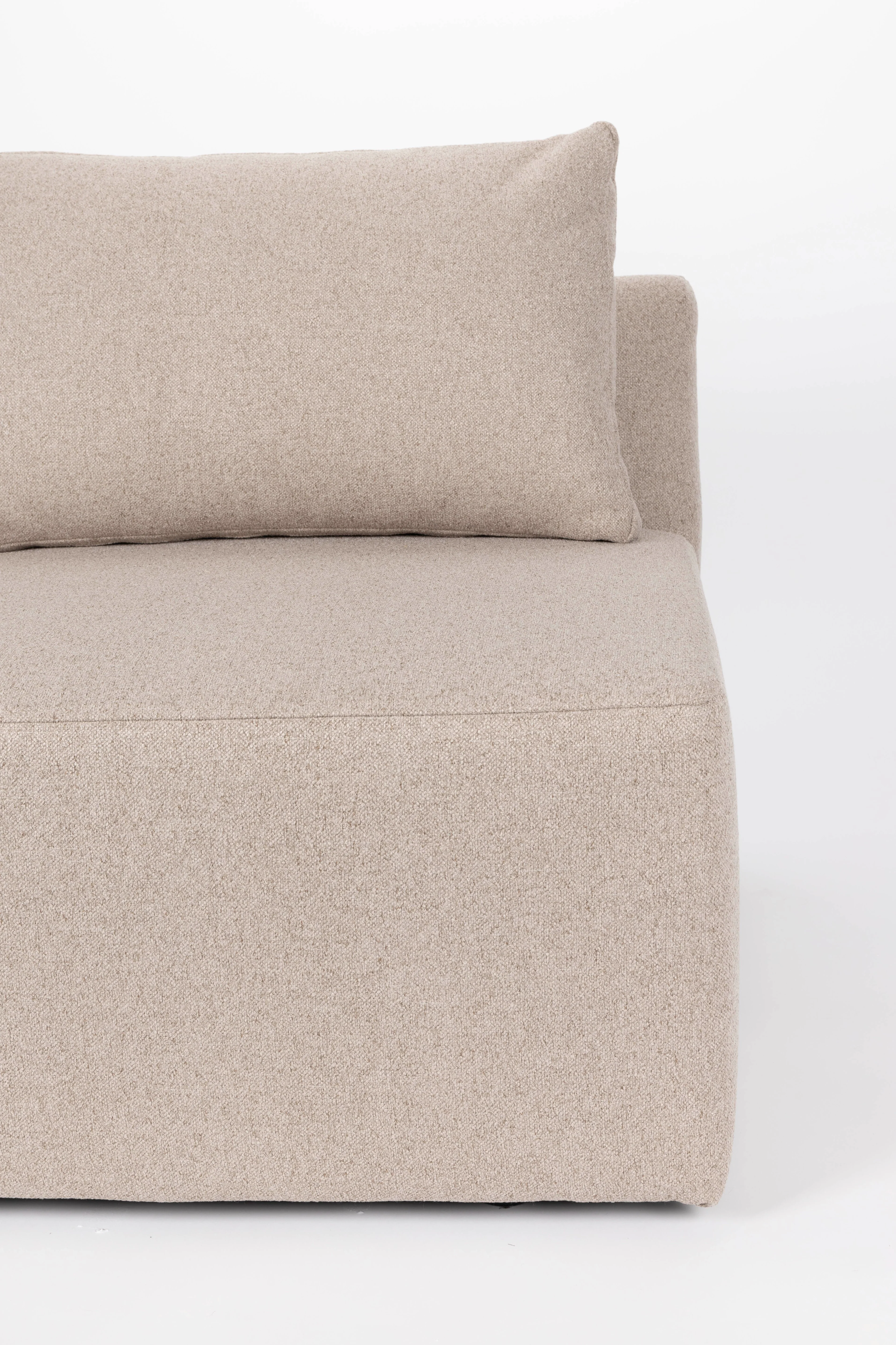 Sofa modułowa PROSPER - element końcowy lewostronny cappuccino - Image 4