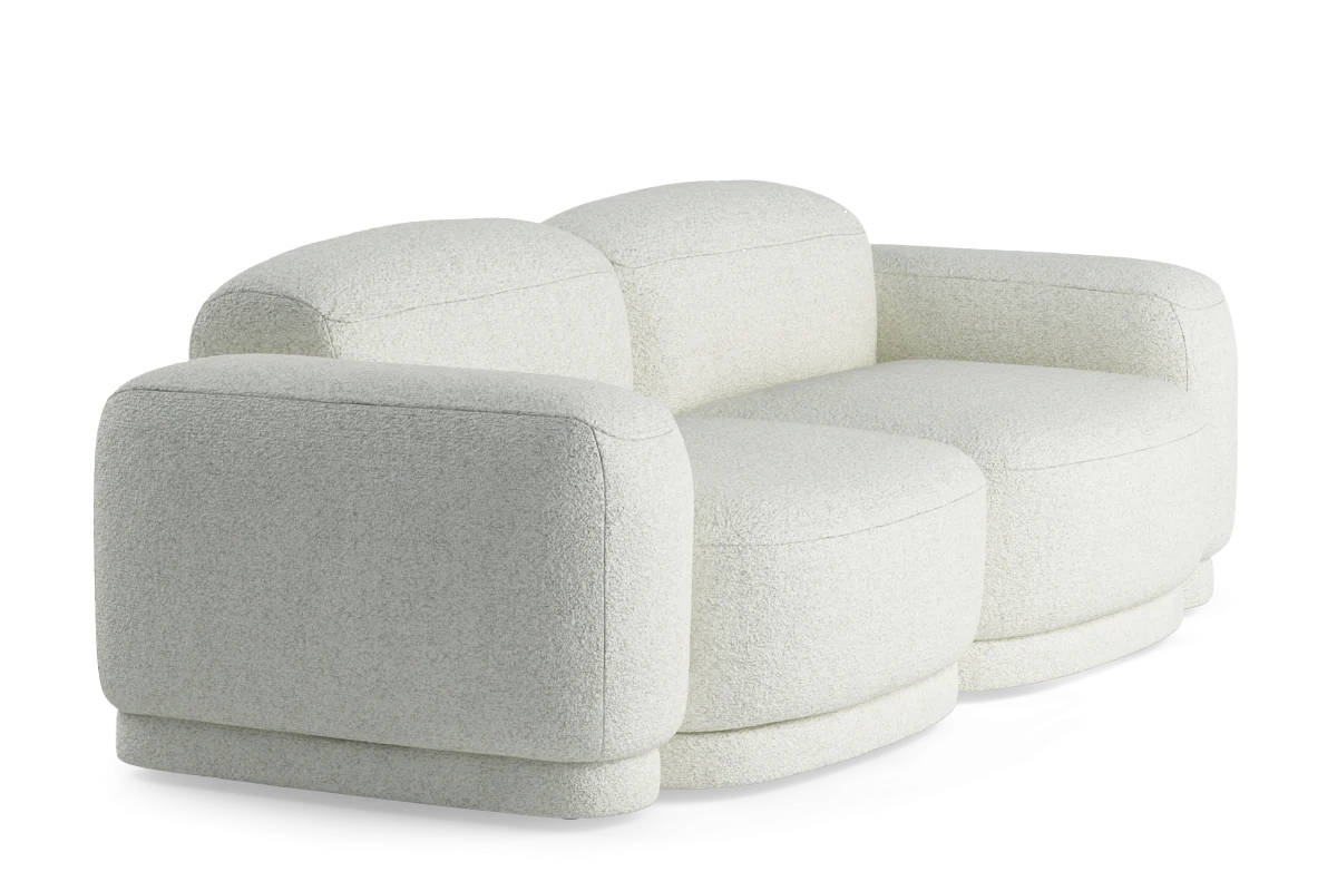 Sofa modułowa 2-osobowa REM tapicerowany - Image 8