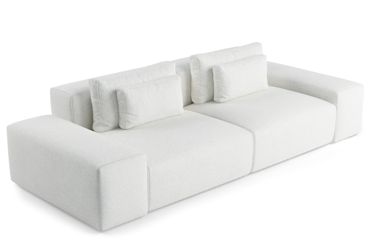 Sofa modułowa 3-osobowa FLAVIO tapicerowany - Image 5