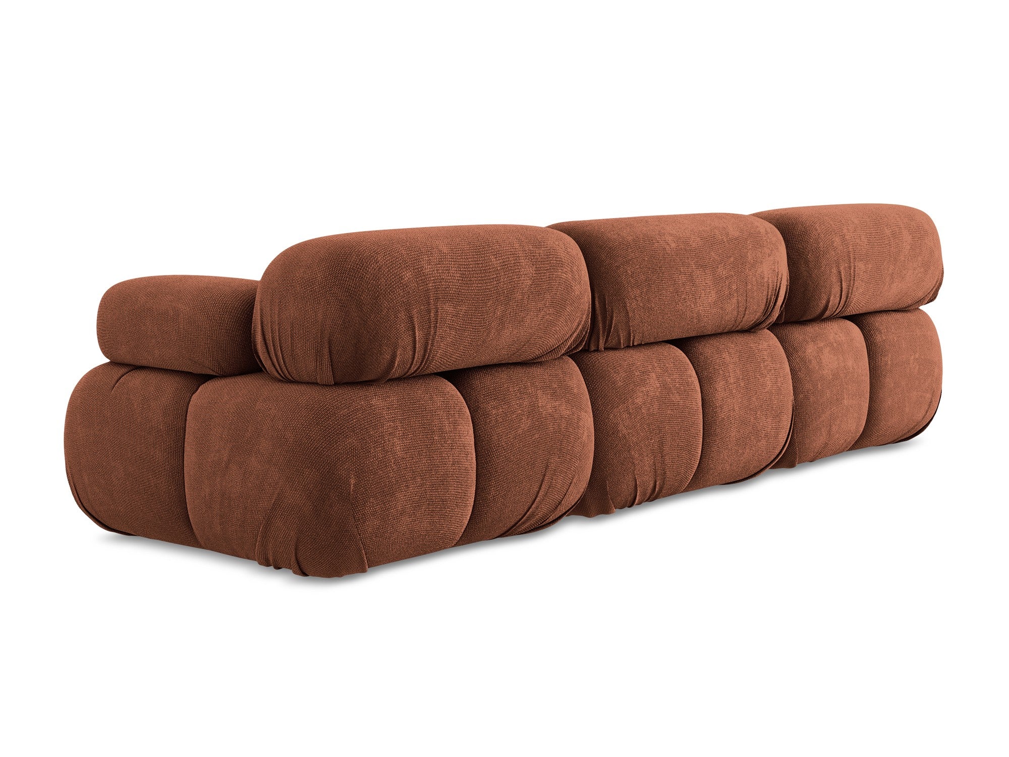 Sofa modułowa 3-osobowa LOKUA terakota szenil - Image 6