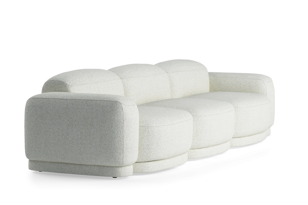 Sofa modułowa 3-osobowa REM tapicerowany - Image 5