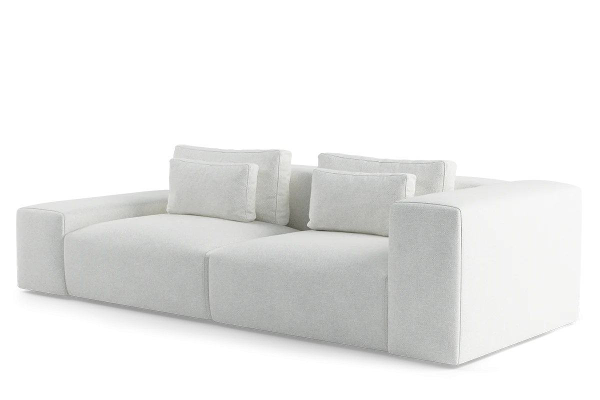 Sofa modułowa 4-osobowa prawostronna FLAVIO tapicerowany - Image 5