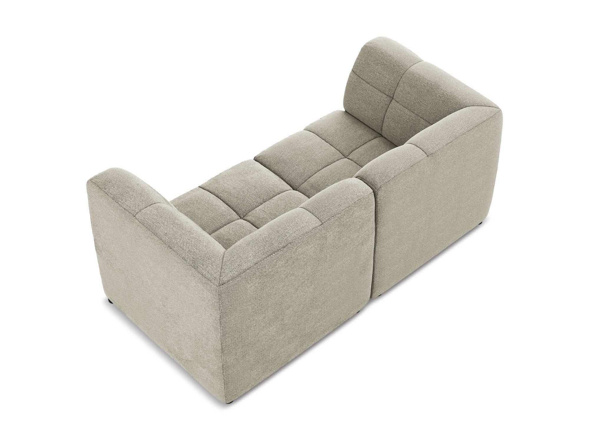 Sofa modułowa 2-osobowa ALOHA taupe boucle - Image 5
