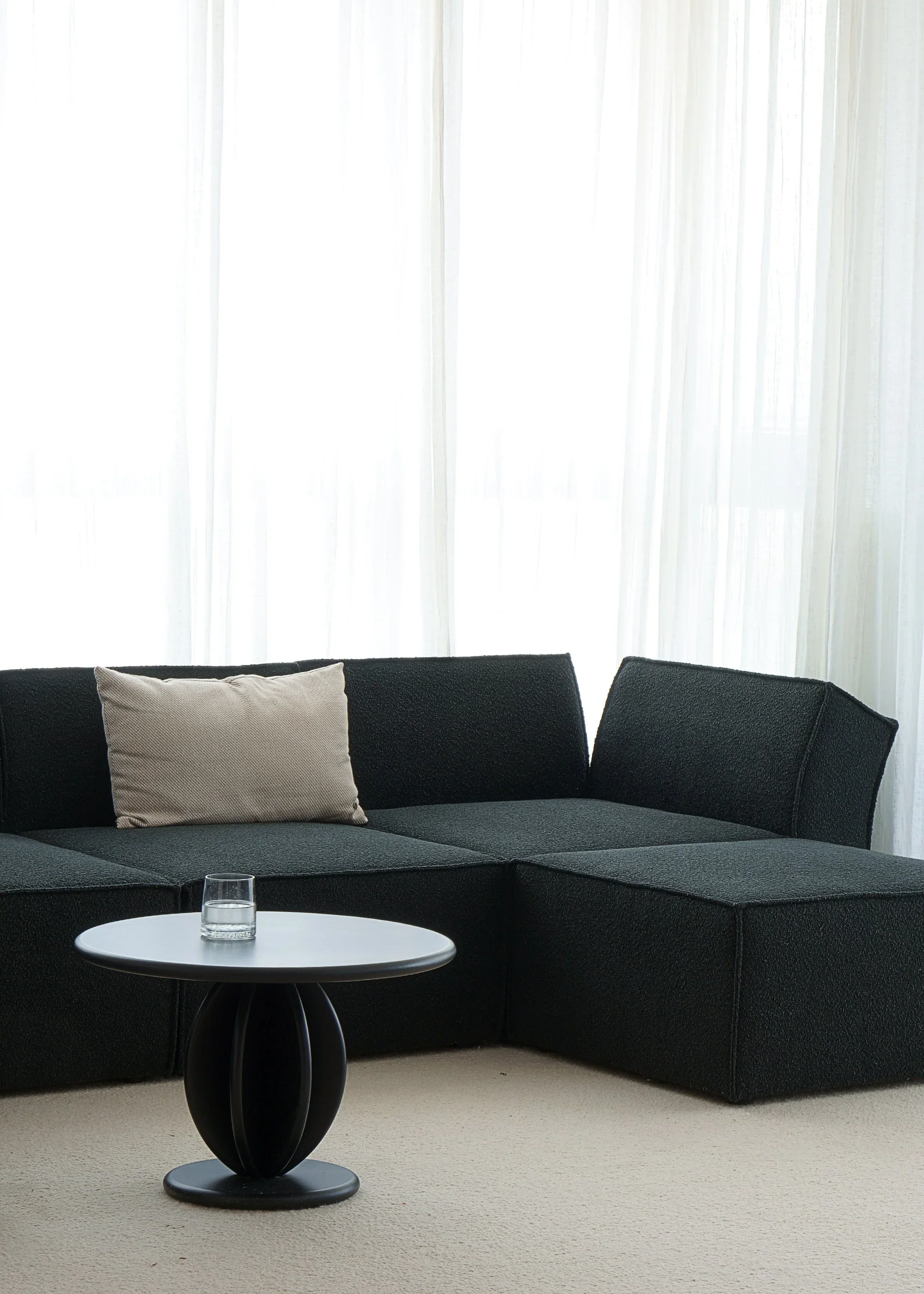 Sofa modułowa ANDO - puf szary - Image 8
