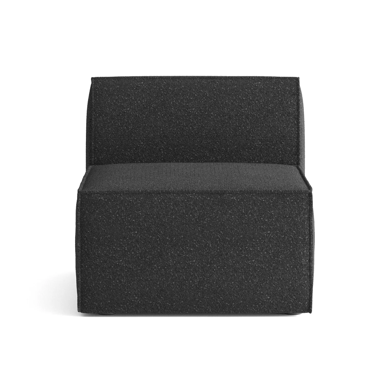 Sofa modułowa ANDO - moduł środkowy czarny