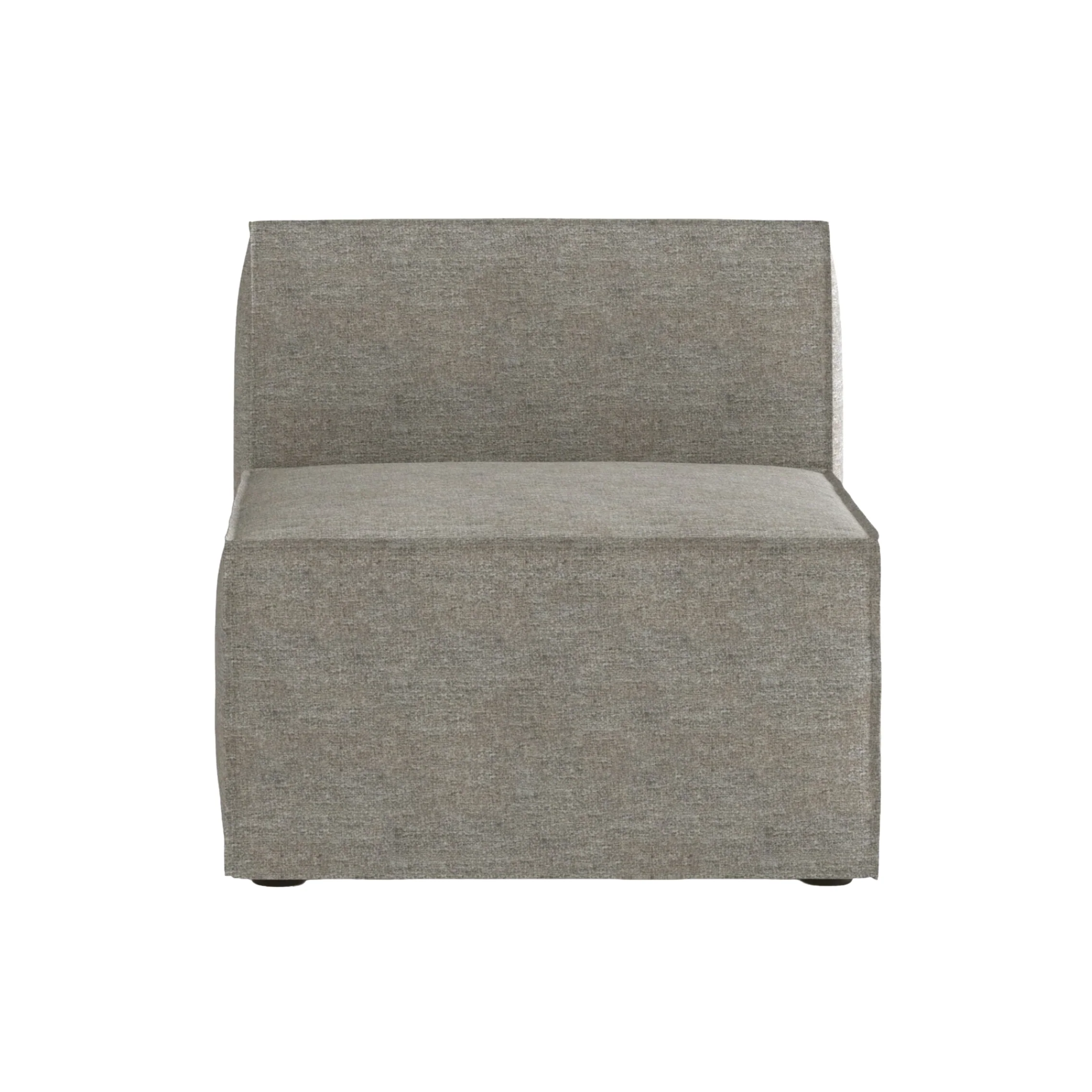 Sofa modułowa ANDO - moduł środkowy szary