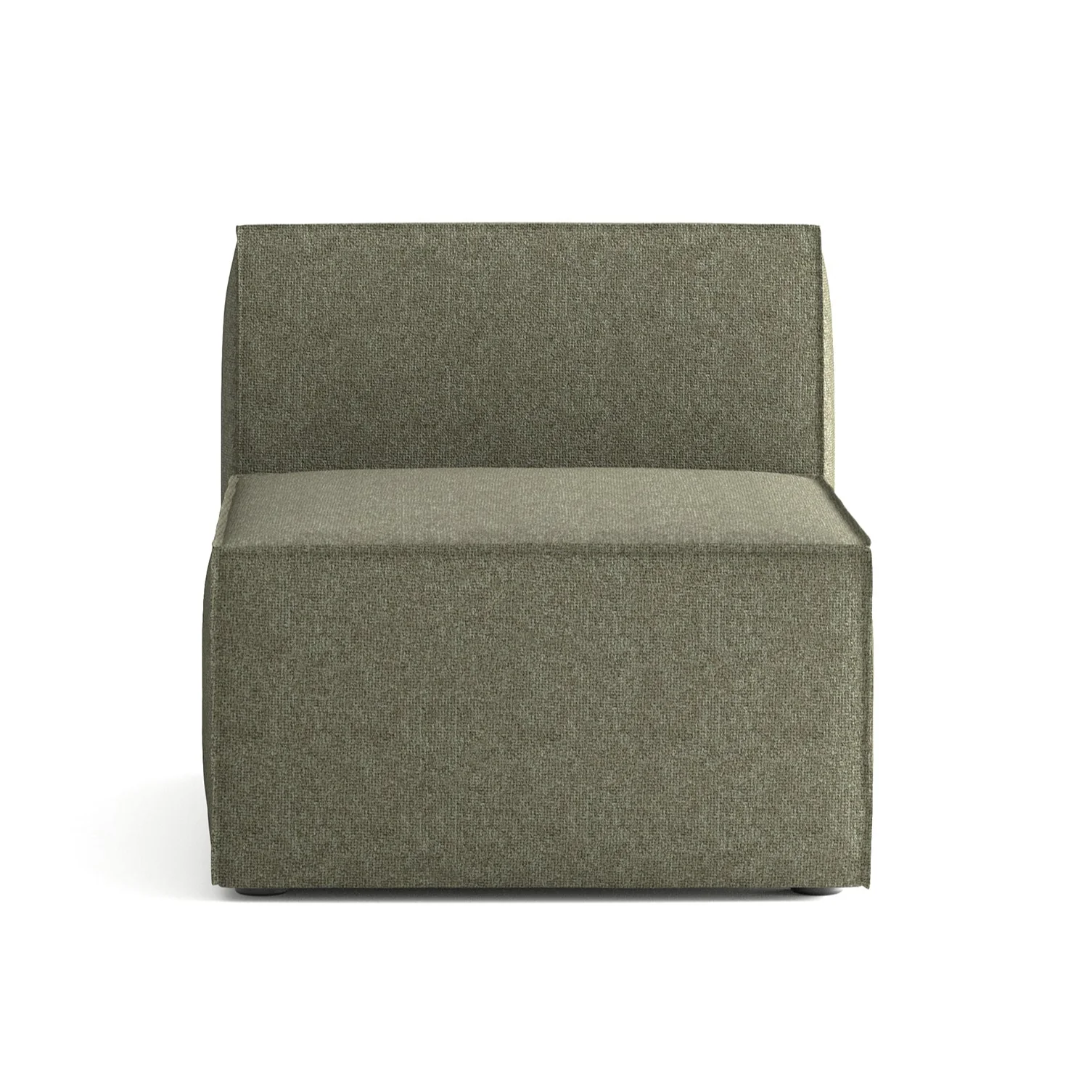 Sofa modułowa ANDO - moduł środkowy zielony