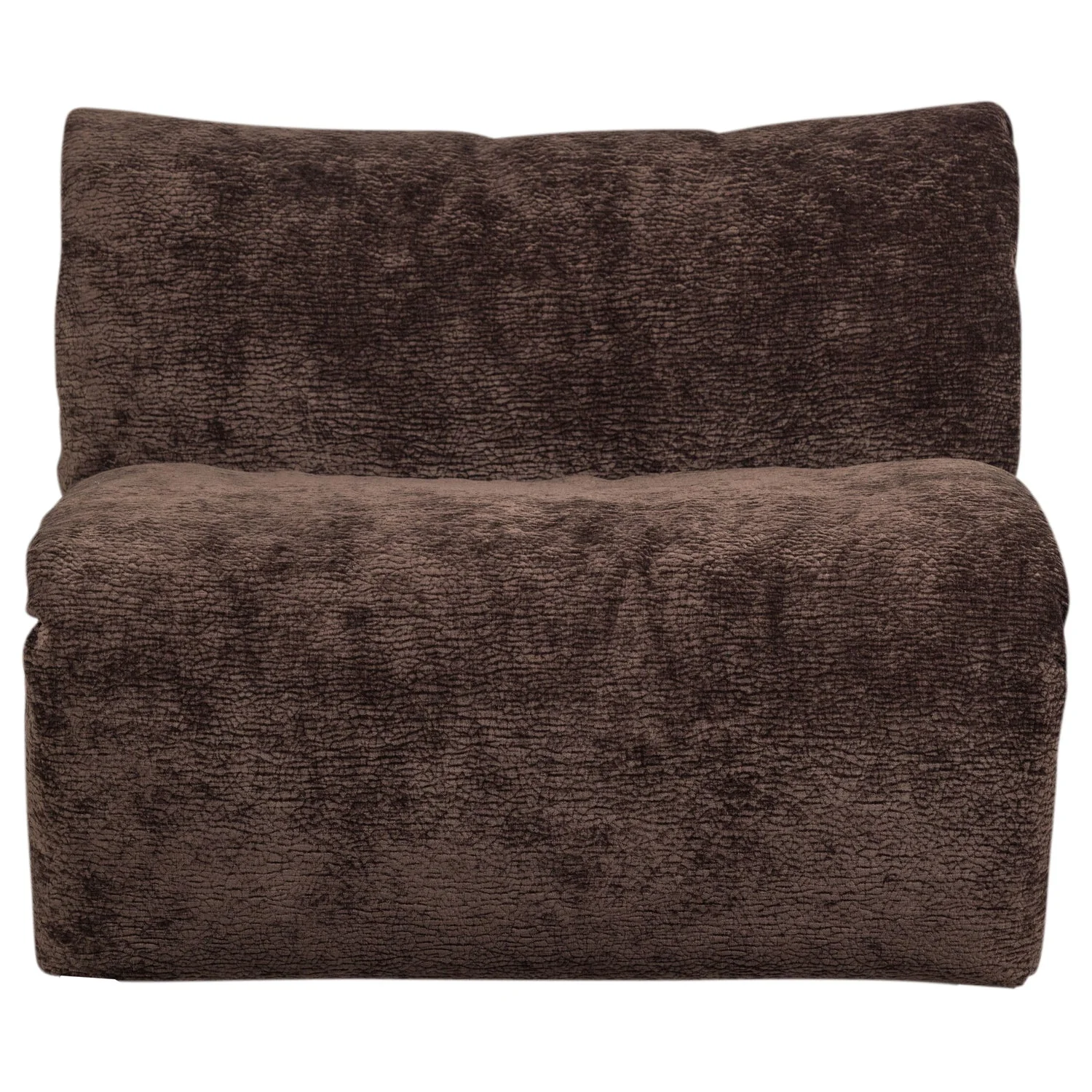 Sofa modułowa BAGGY - element ciemnobrązowy szenil - Image 3