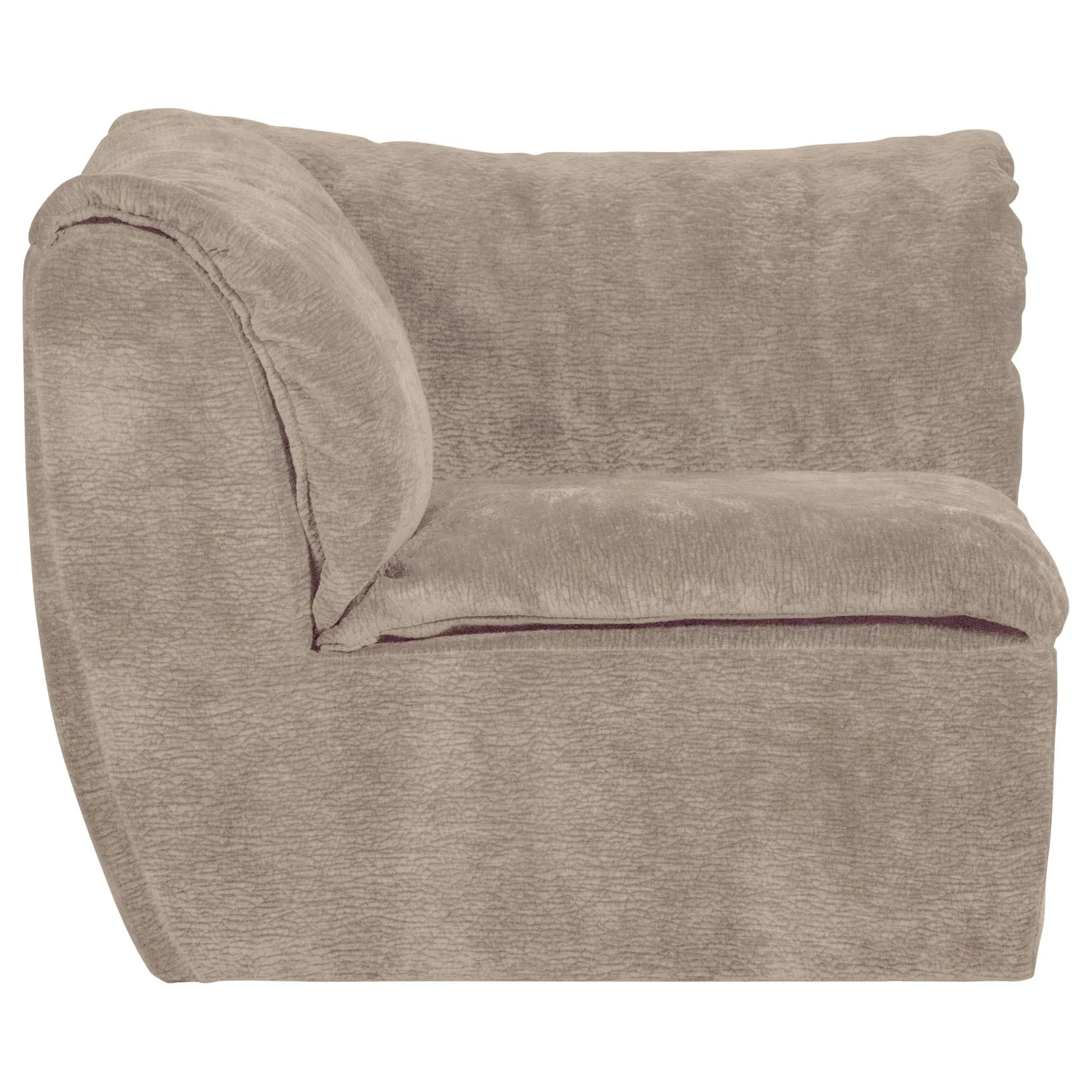 Sofa modułowa BAGGY 3D - element narożny piaskowy - Image 4