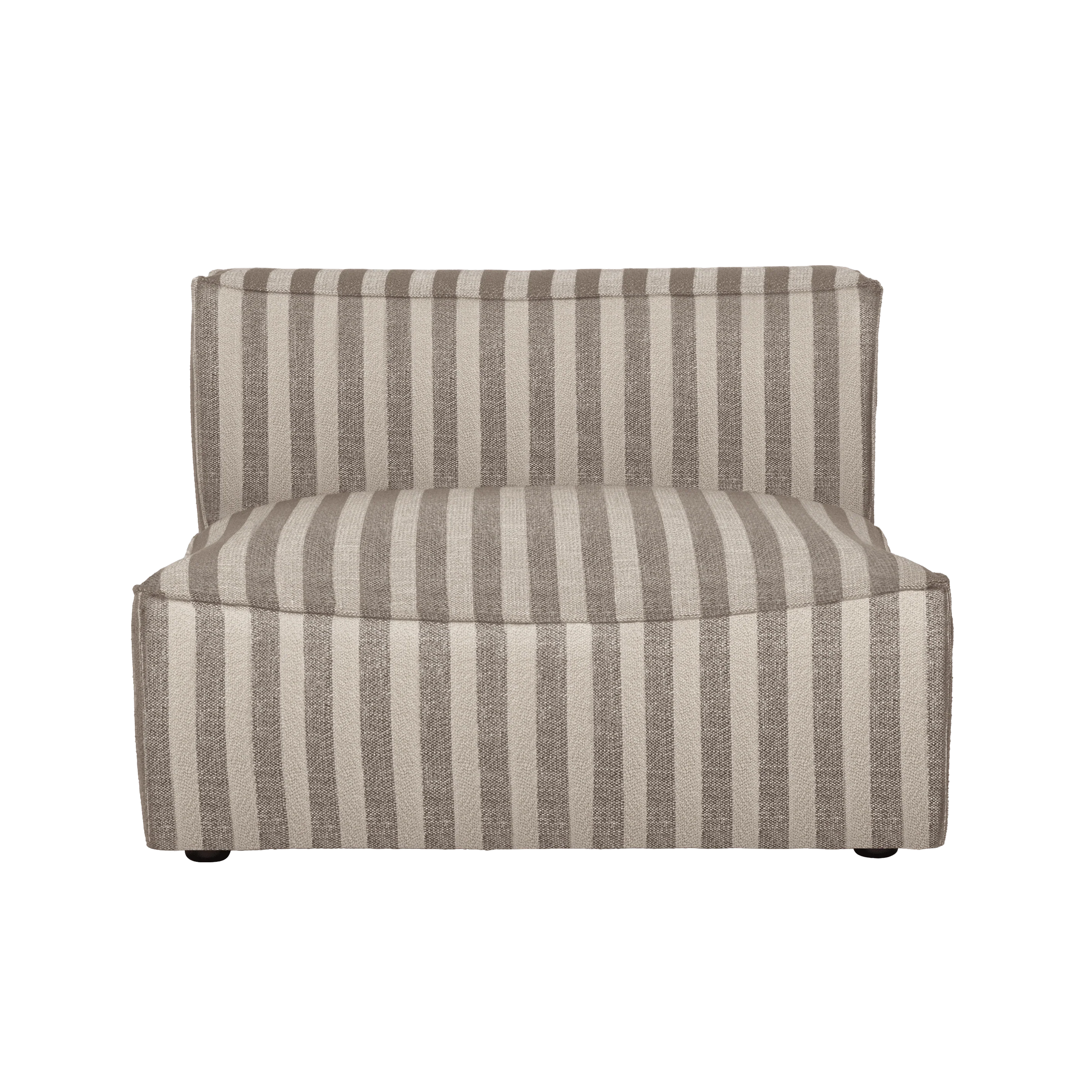 Sofa modułowa CATENA Louisiana - element środkowy piaskowy ze złamanym białym