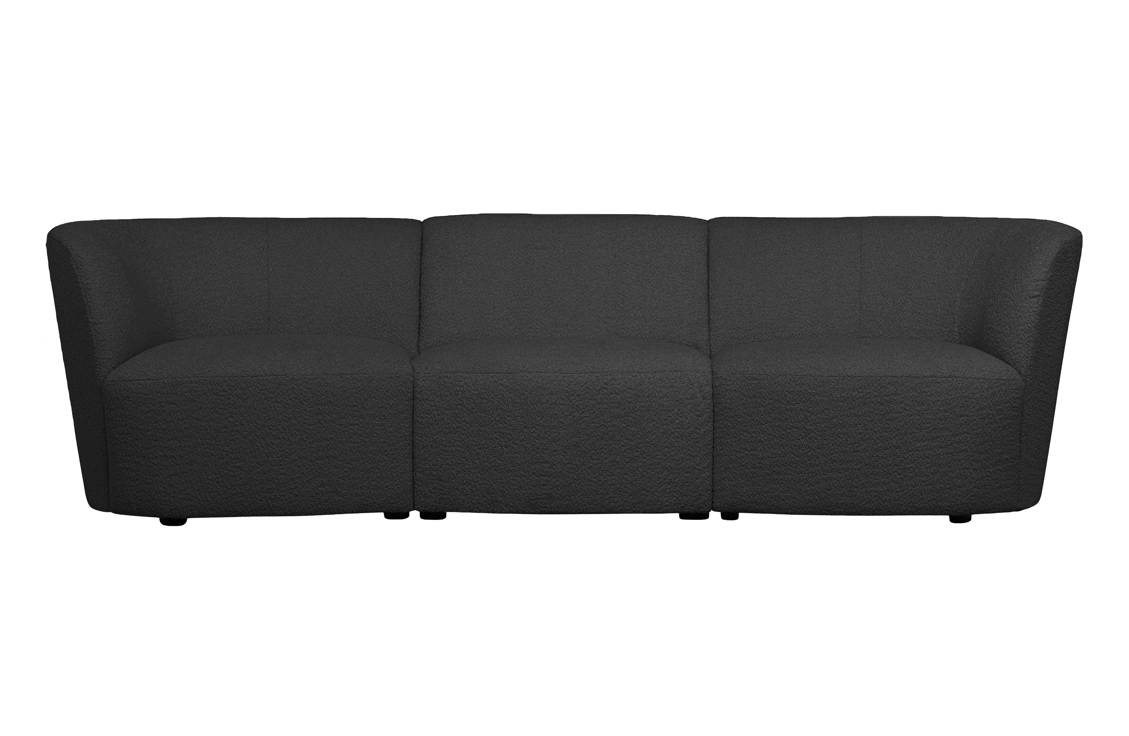 Sofa modułowa COCO - element ciemny szary boucle - Image 2