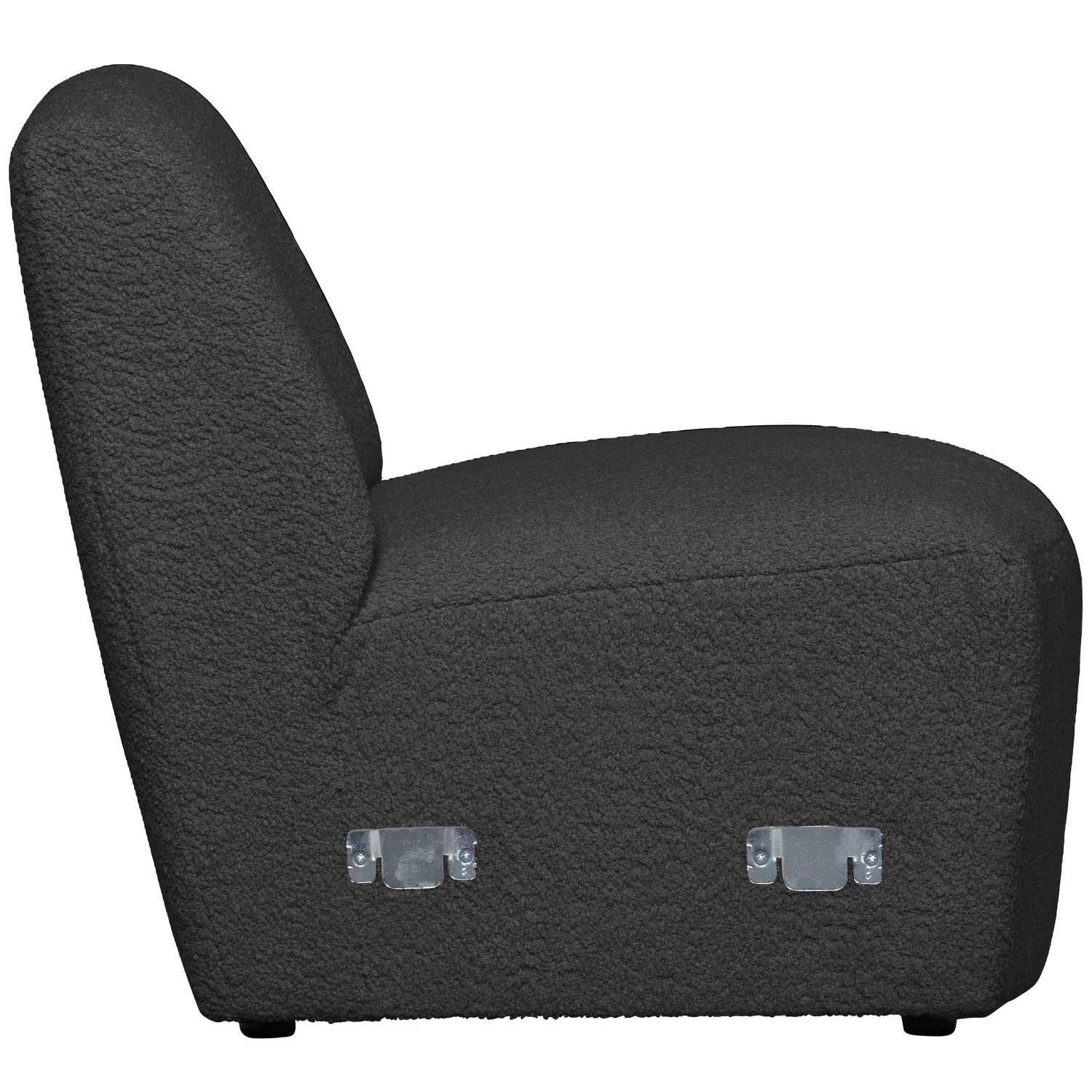 Sofa modułowa COCO - element ciemny szary boucle - Image 4