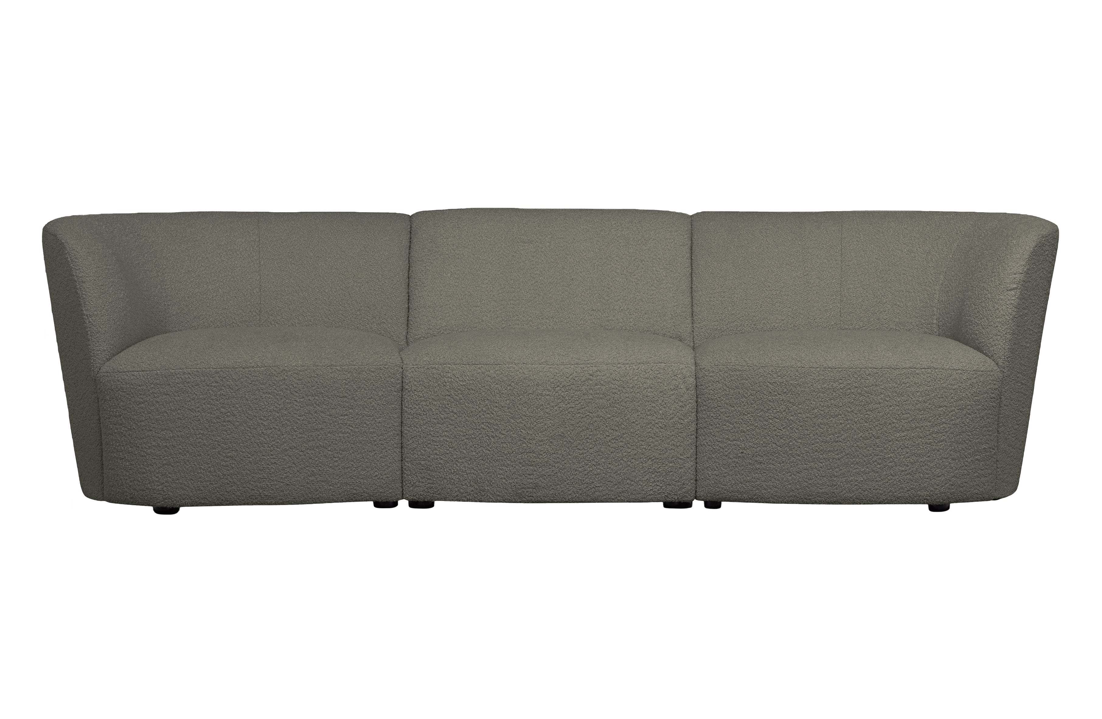 Sofa modułowa COCO - element ciepły zielony boucle - Image 2