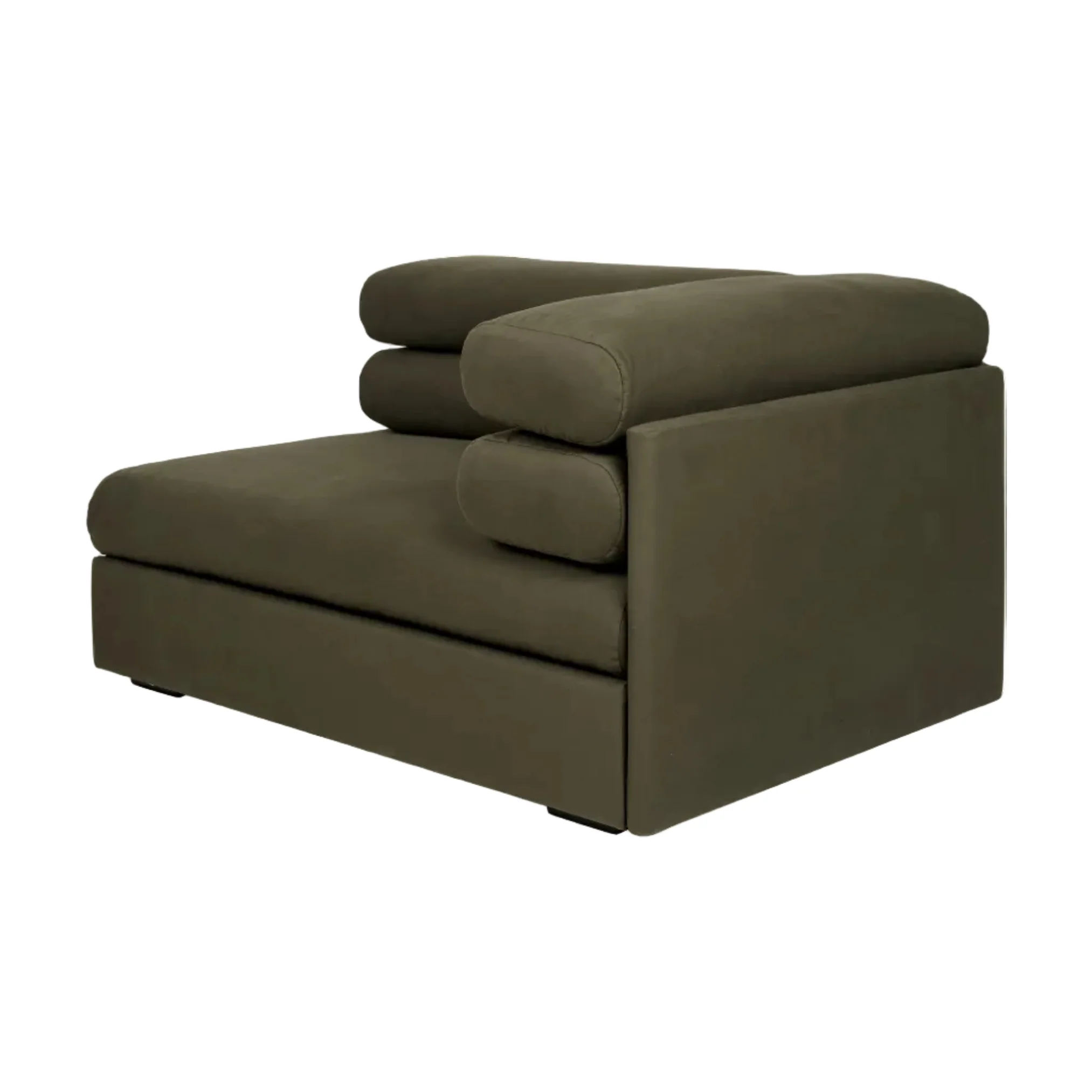 Sofa modułowa ELOGIO - element końcowy prawostronny tapicerowany