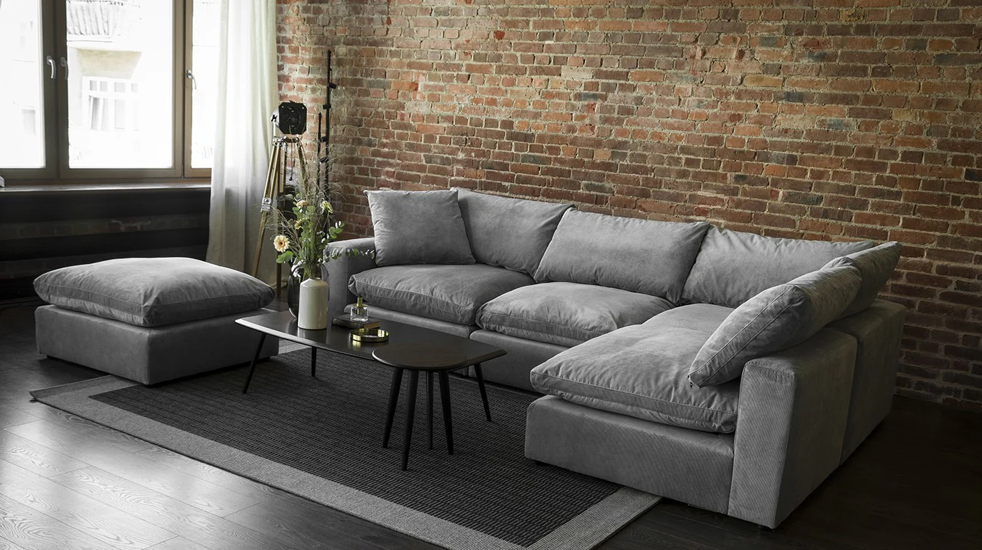Sofa modułowa z wyższą podstawą LAZY personalizowany - Image 19