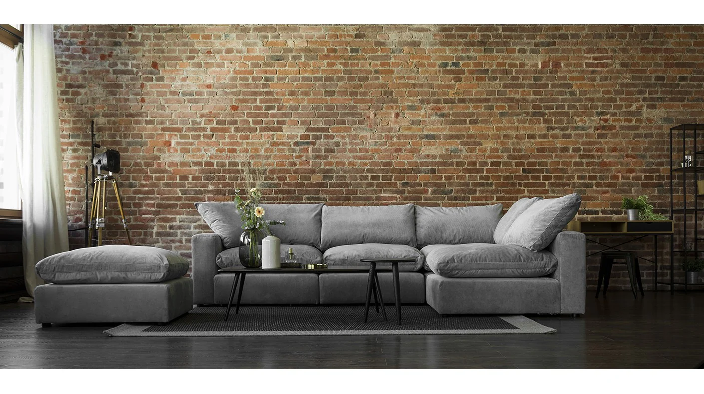 Sofa modułowa z wyższą podstawą LAZY personalizowany - Image 5