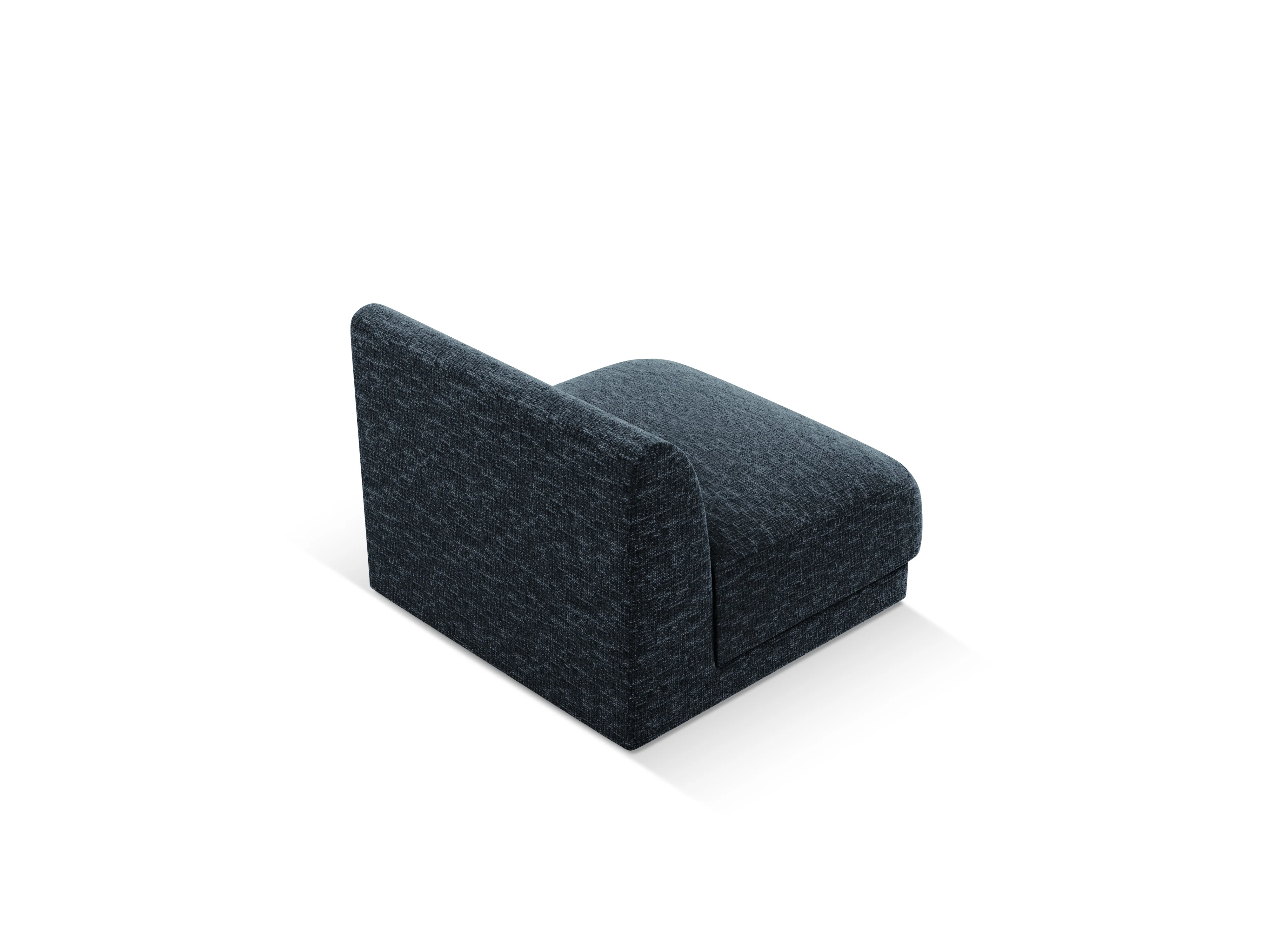 Fotel / moduł MILEY granat królewski szenil jedwabisty - Image 4