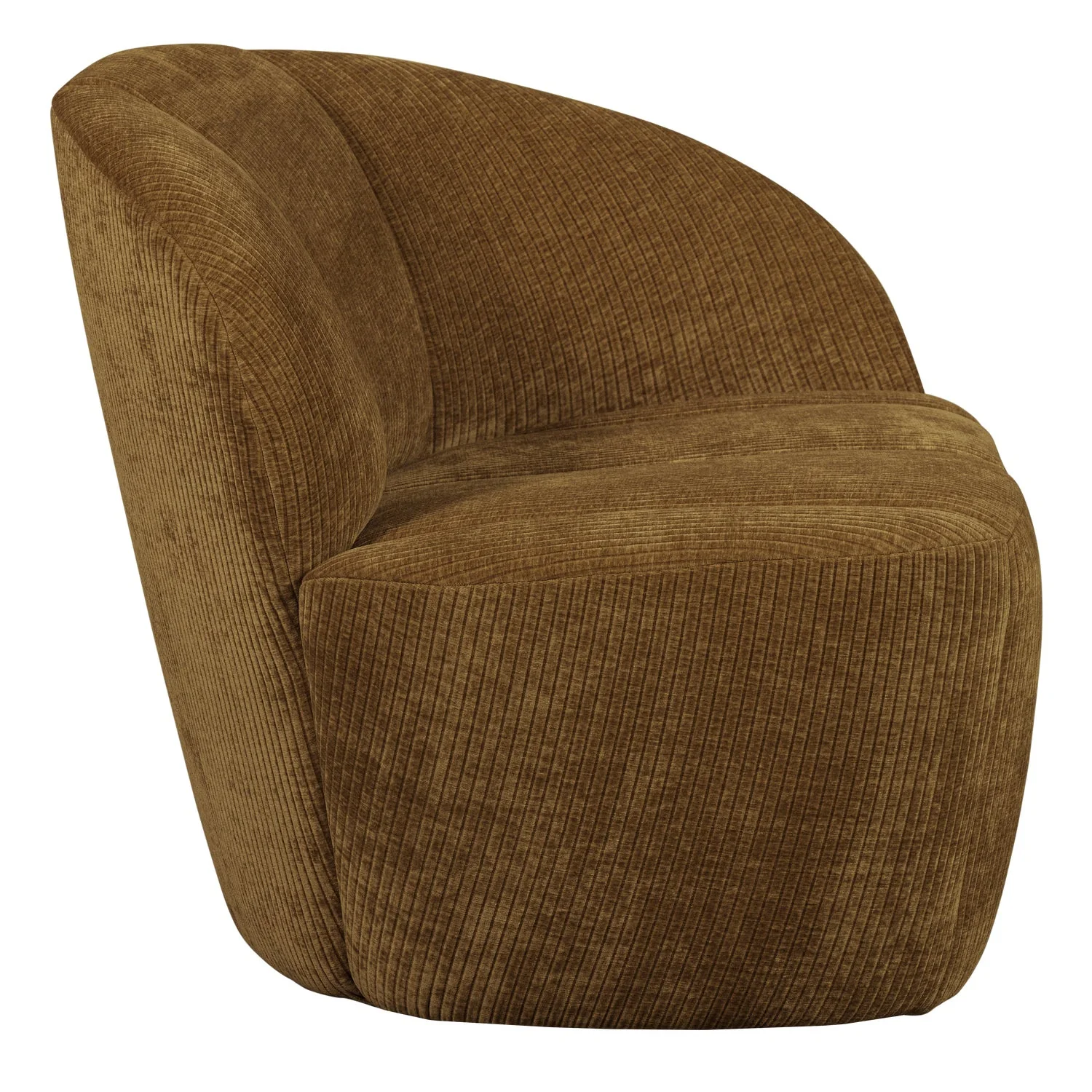 Sofa prawostronna 2-osobowa MOJO ciemny miodowy sztruks - Image 4