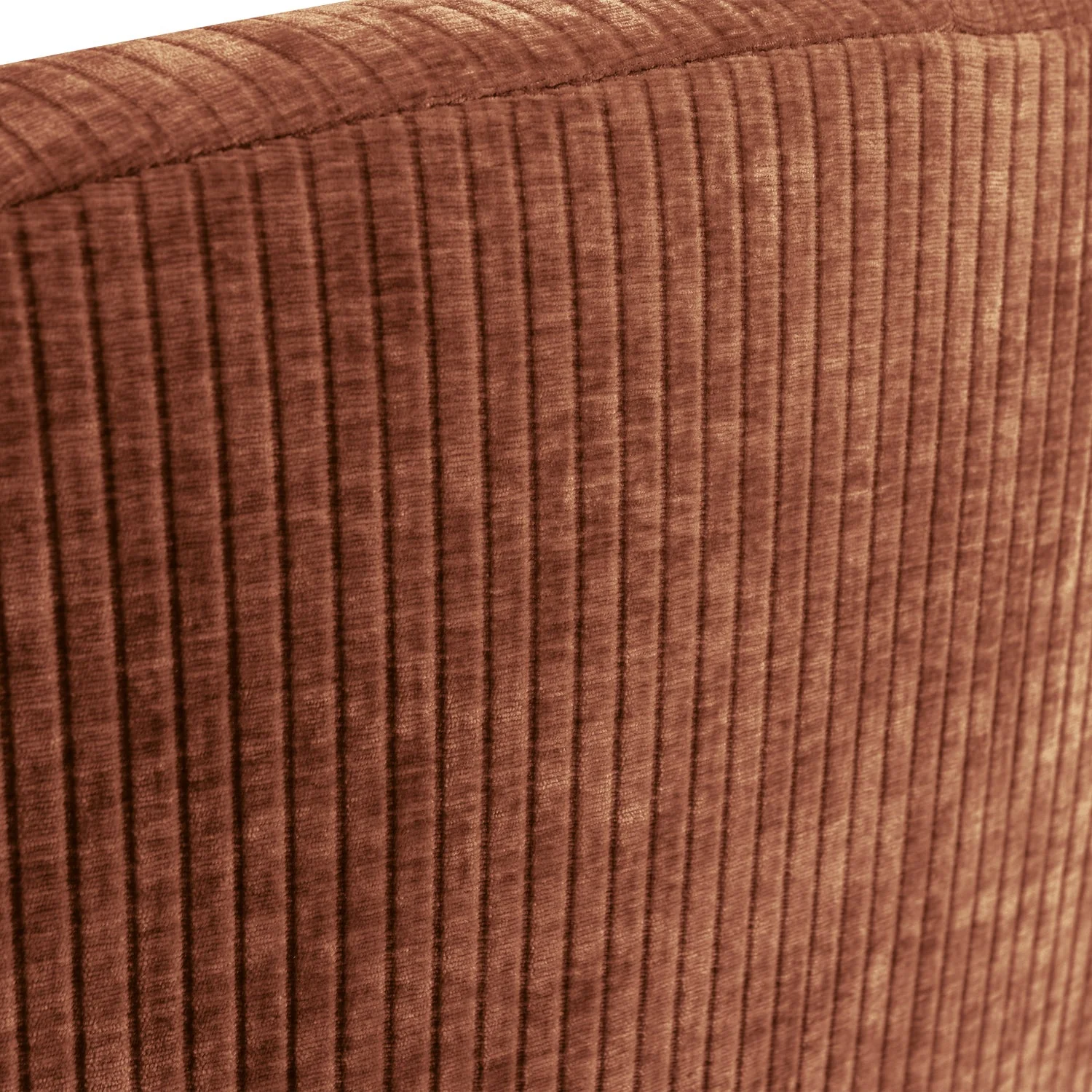 Sofa lewostronna 2-osobowa MOJO rdzawy brązowy sztruks - Image 7