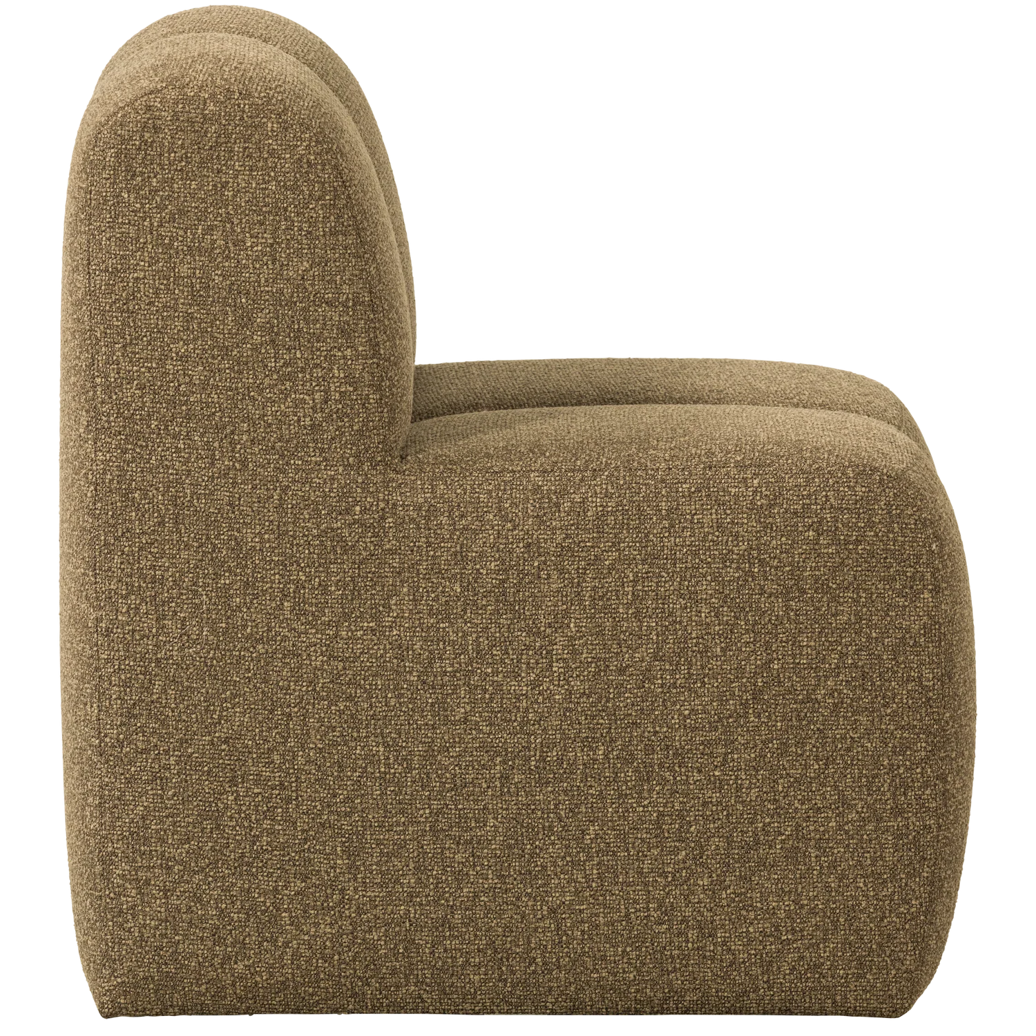 Fotel / moduł MOJO BENCH miodowy melanż boucle - Image 3