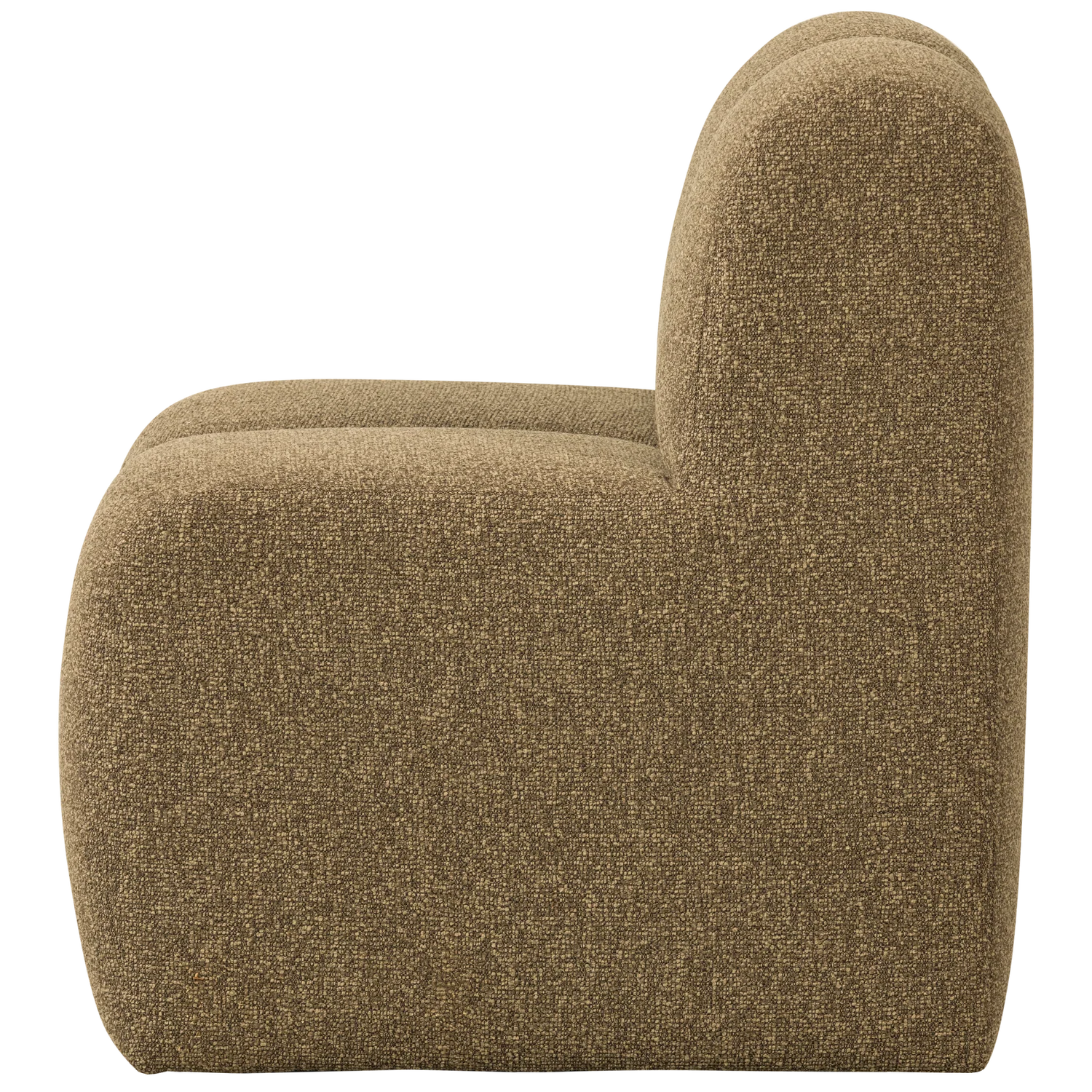 Fotel / moduł MOJO BENCH miodowy melanż boucle - Image 4