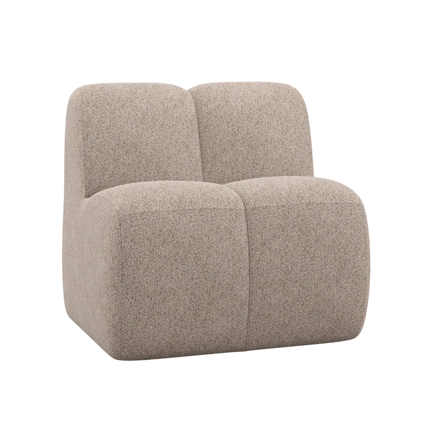 Fotel / moduł MOJO BENCH piaskowy baranek
