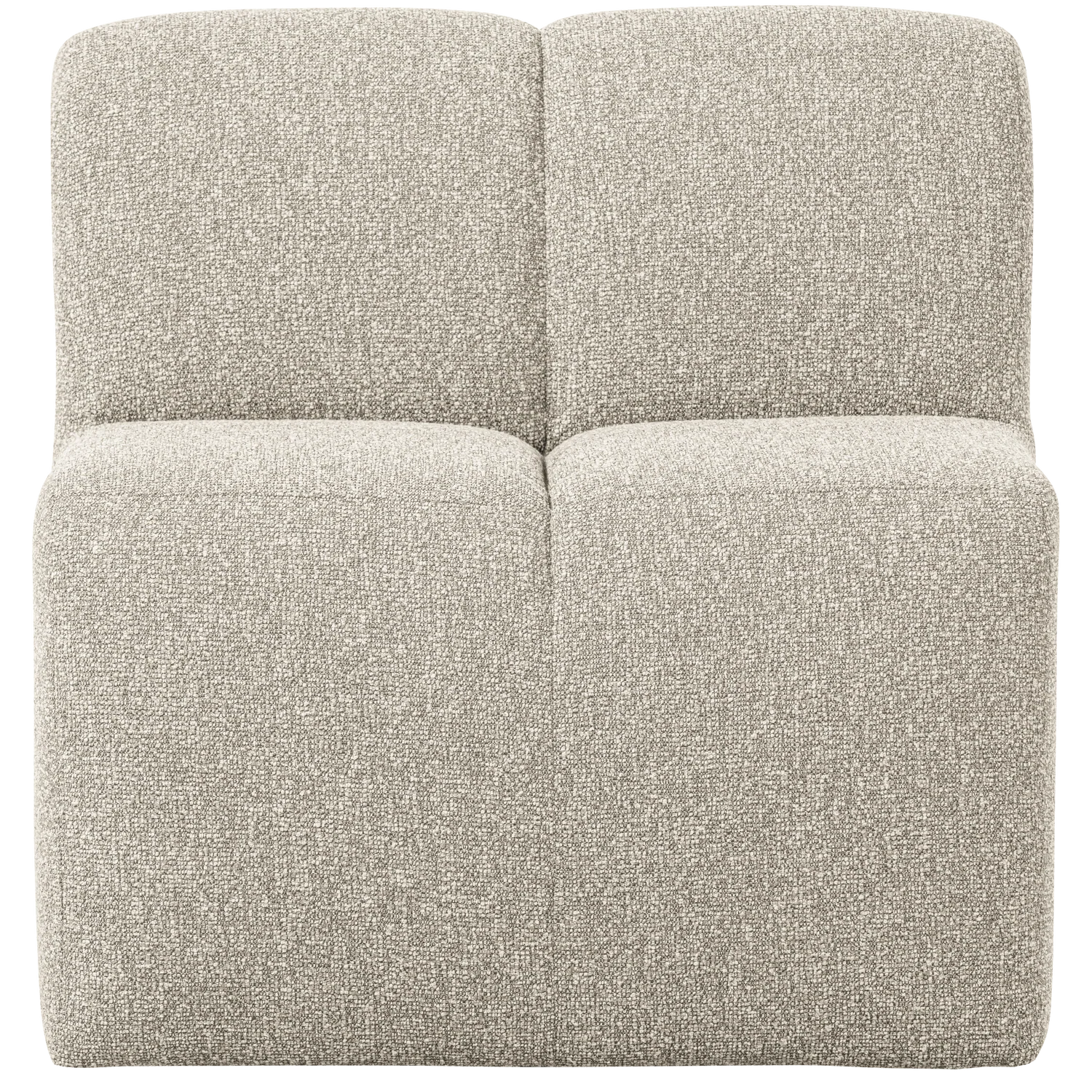 Fotel / moduł MOJO BENCH beżowy melanż boucle - Image 4