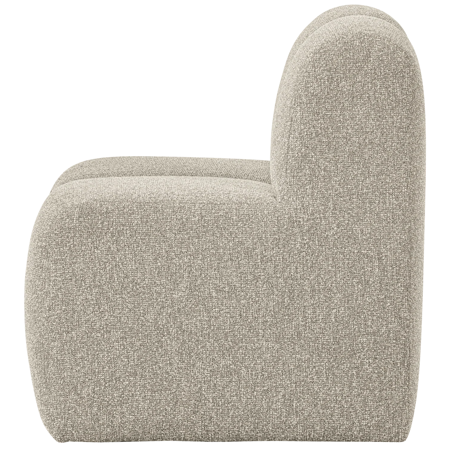 Fotel / moduł MOJO BENCH beżowy melanż boucle - Image 6