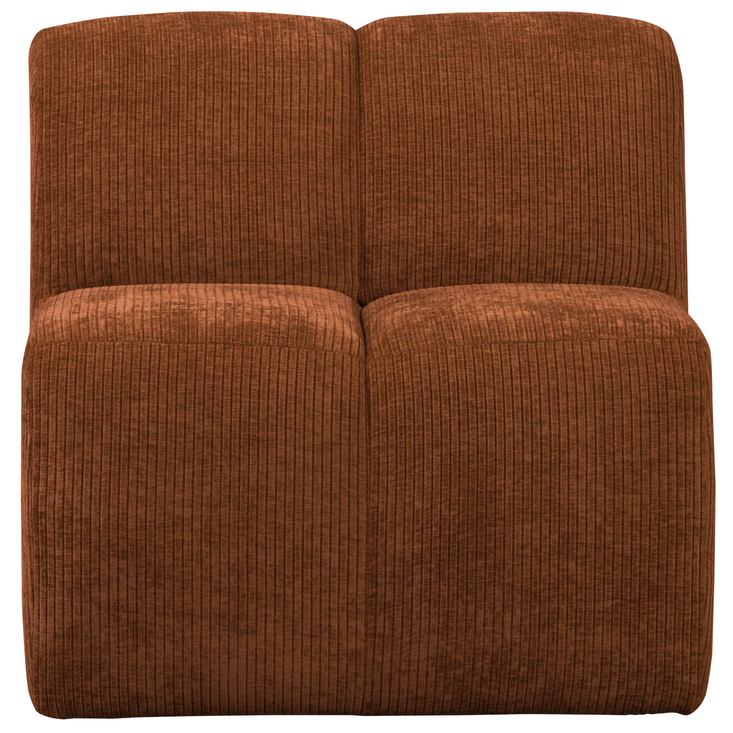 Fotel / moduł MOJO BENCH rdzawy brązowy sztruks - Image 4