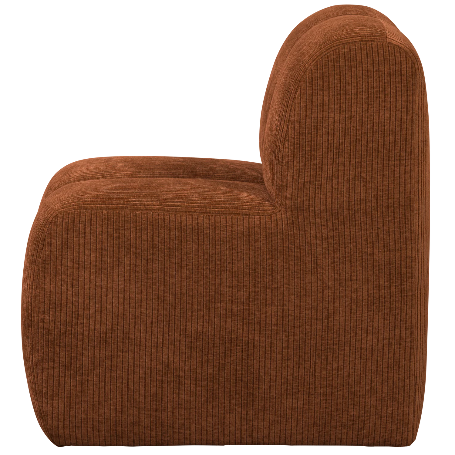Fotel / moduł MOJO BENCH rdzawy brązowy sztruks - Image 6