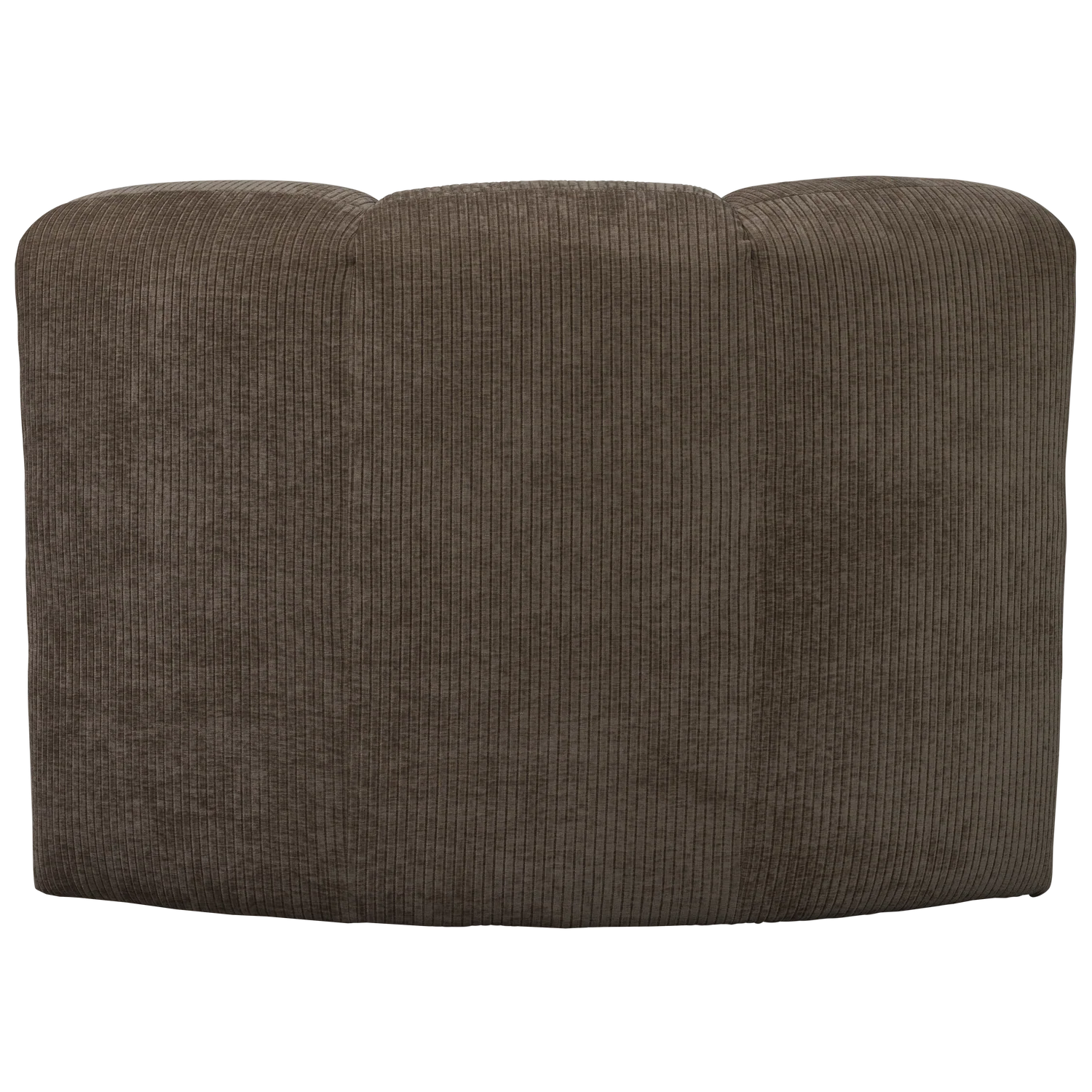 Sofa modułowa MOJO BENCH - element narożny brązowy sztruks - Image 4