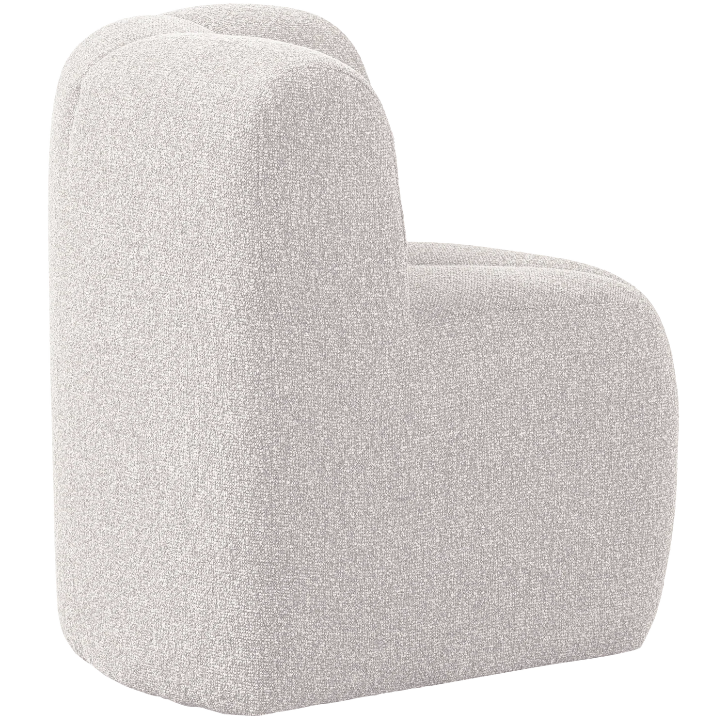 Sofa modułowa MOJO BENCH - element narożny ecru melanż boucle - Image 7