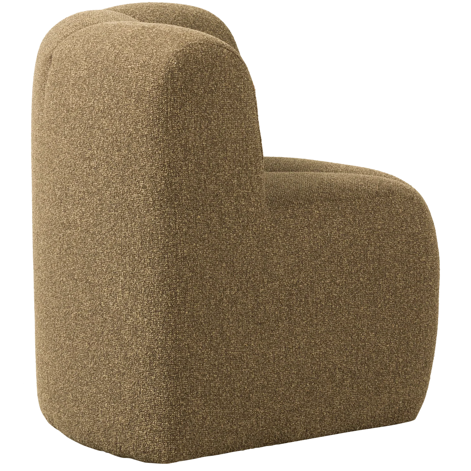 Sofa modułowa MOJO BENCH - element narożny miodowy melanż boucle - Image 6