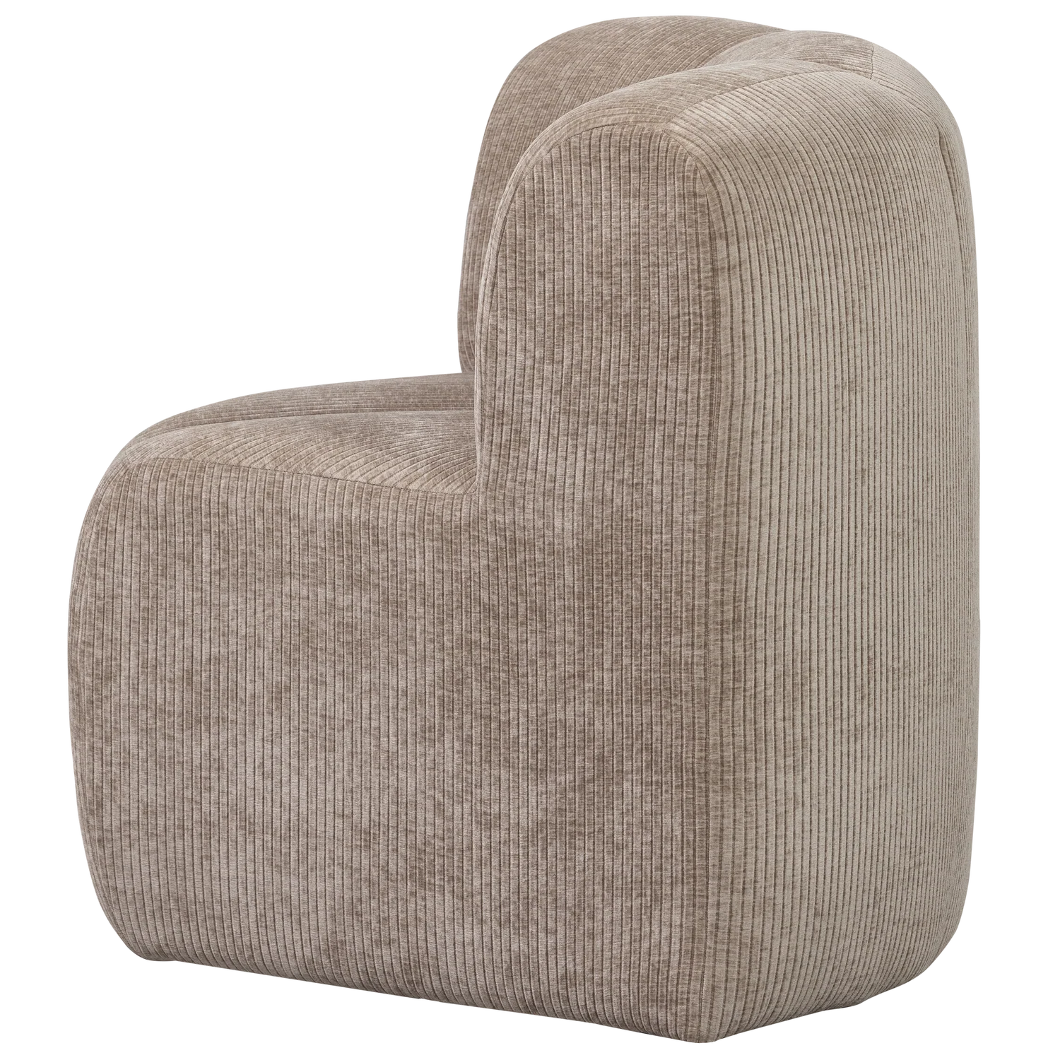 Sofa modułowa MOJO BENCH - element narożny piaskowy sztruks - Image 6