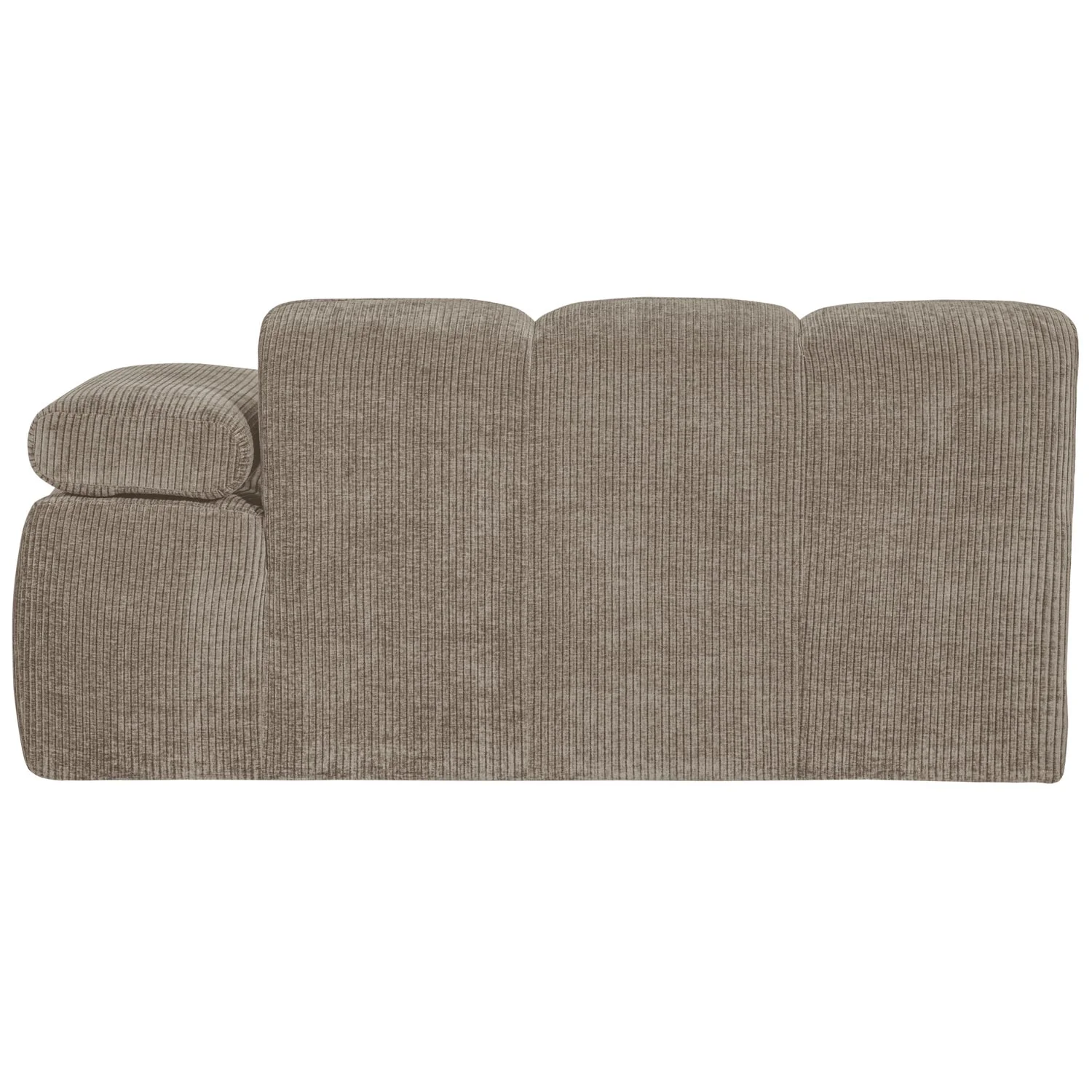 Sofa modułowa MOJO - element 1,5-osobowy prawostronny ciemny piaskowy sztruks - Image 6