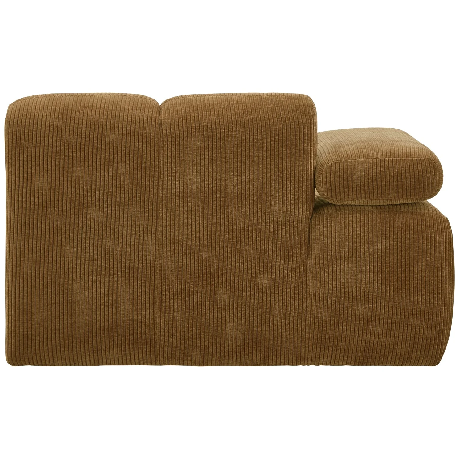 Sofa modułowa MOJO - element lewostronny ciemny miodowy sztruks - Image 8