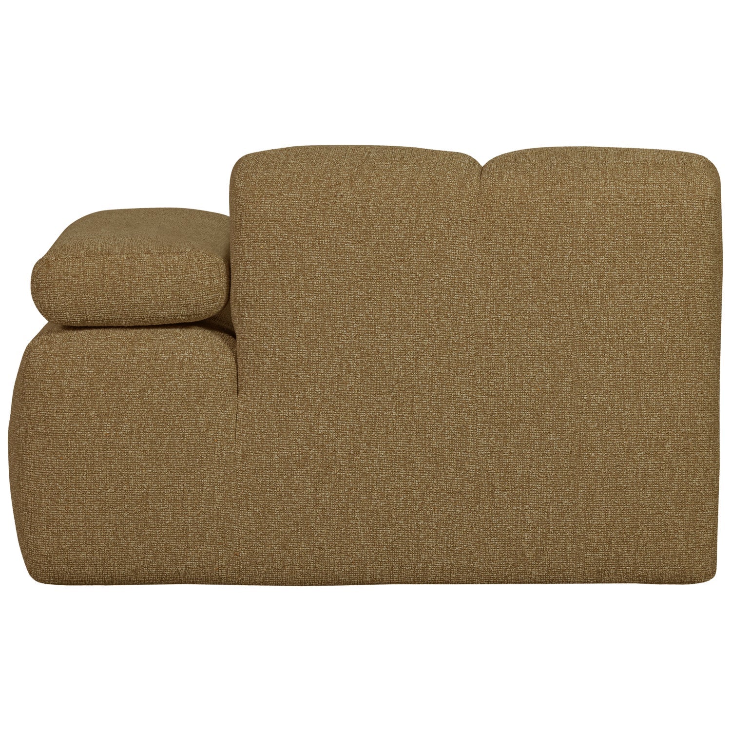 Sofa modułowa MOJO - element prawostronny ciemny miodowy bouclé - Image 6