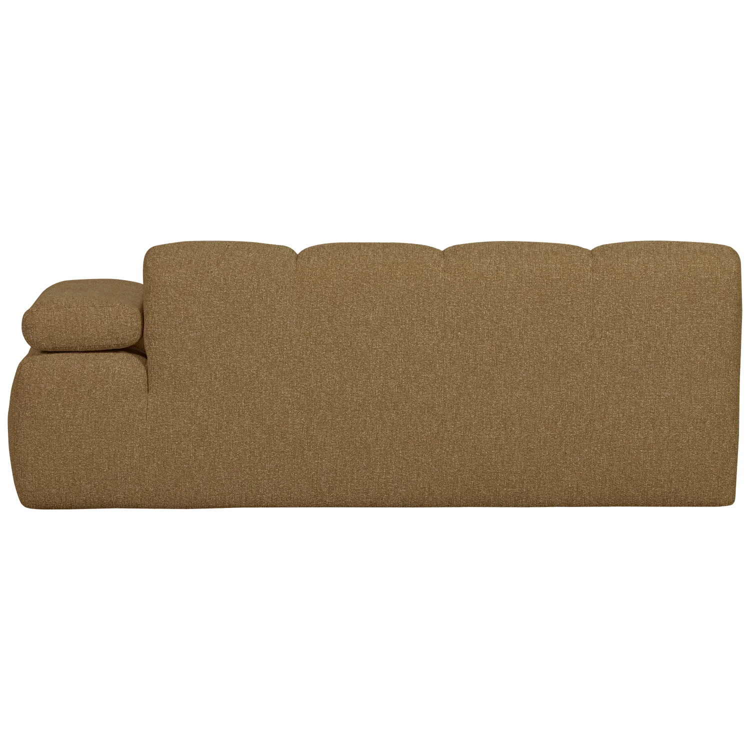 Sofa modułowa MOJO - element 2-osobowy prawostronny ciemny miodowy bouclé - Image 7