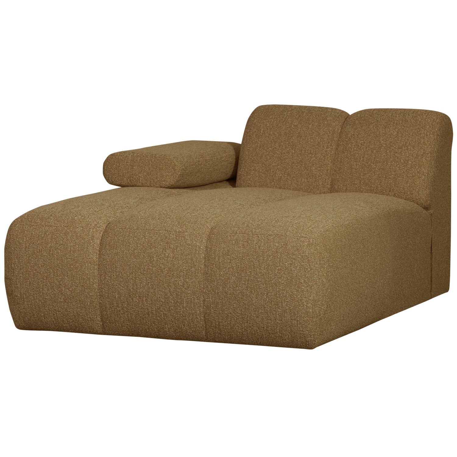 Sofa modułowa MOJO - szezlong lewostronny ciemny miodowy bouclé - Image 5