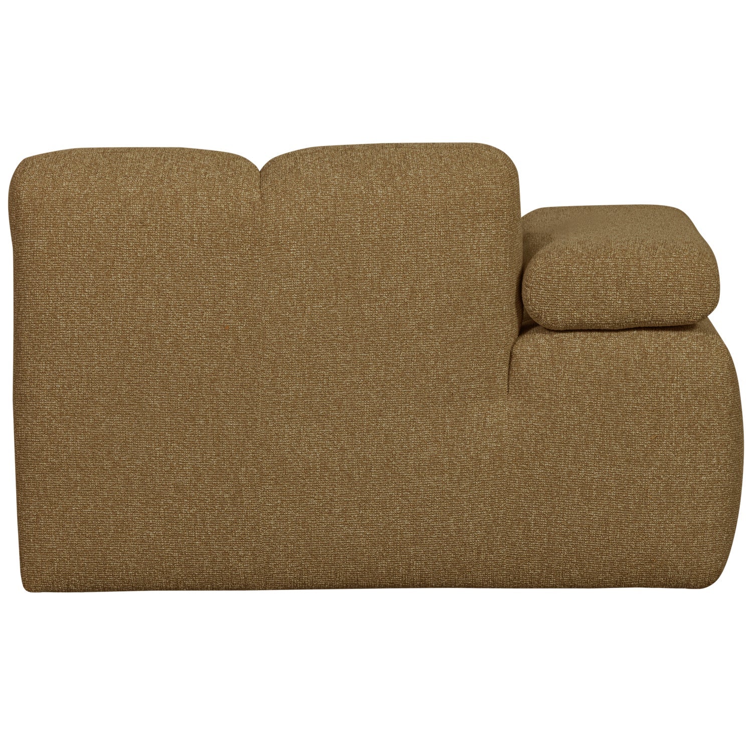 Sofa modułowa MOJO - szezlong lewostronny ciemny miodowy bouclé - Image 7