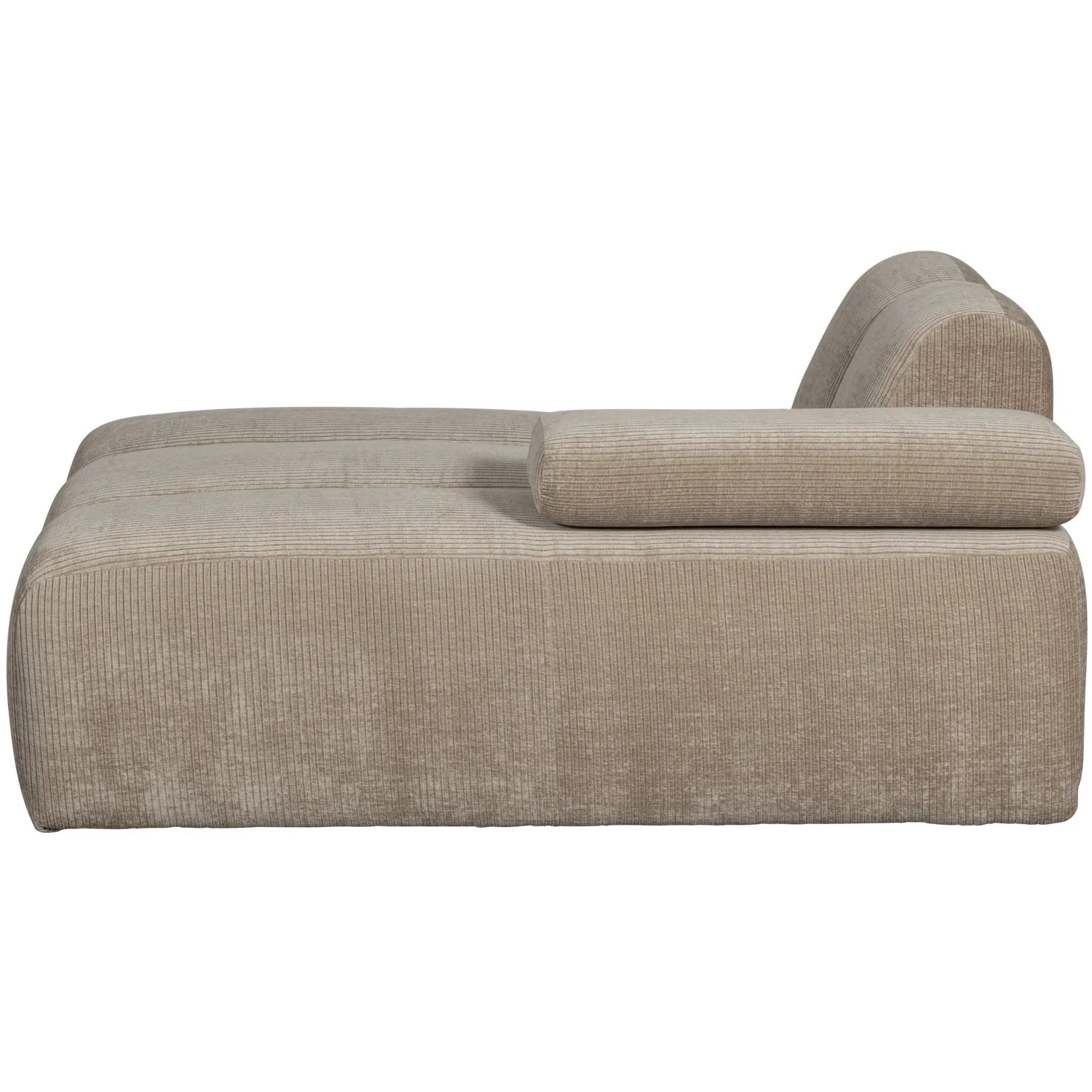 Sofa modułowa MOJO - szezlong prawostronny ciemny piaskowy sztruks - Image 9