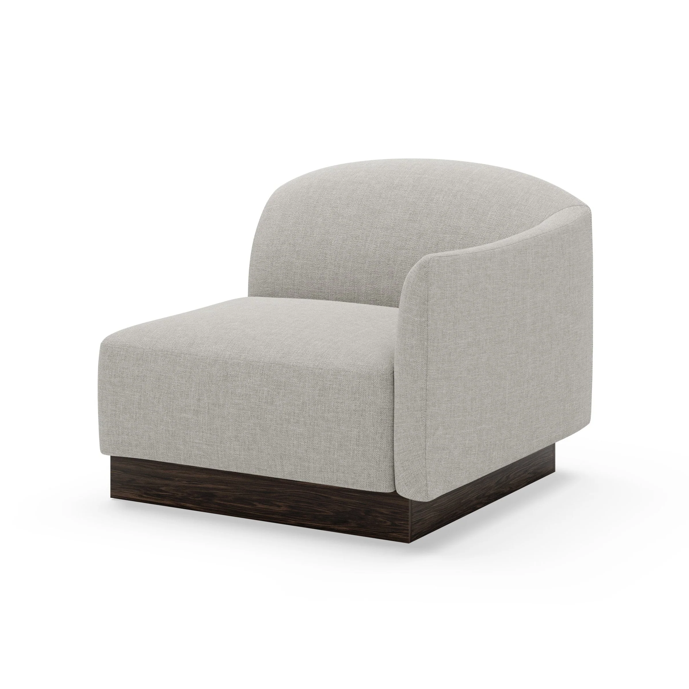Sofa modułowa SHORE - element końcowy prawostronny personalizowany