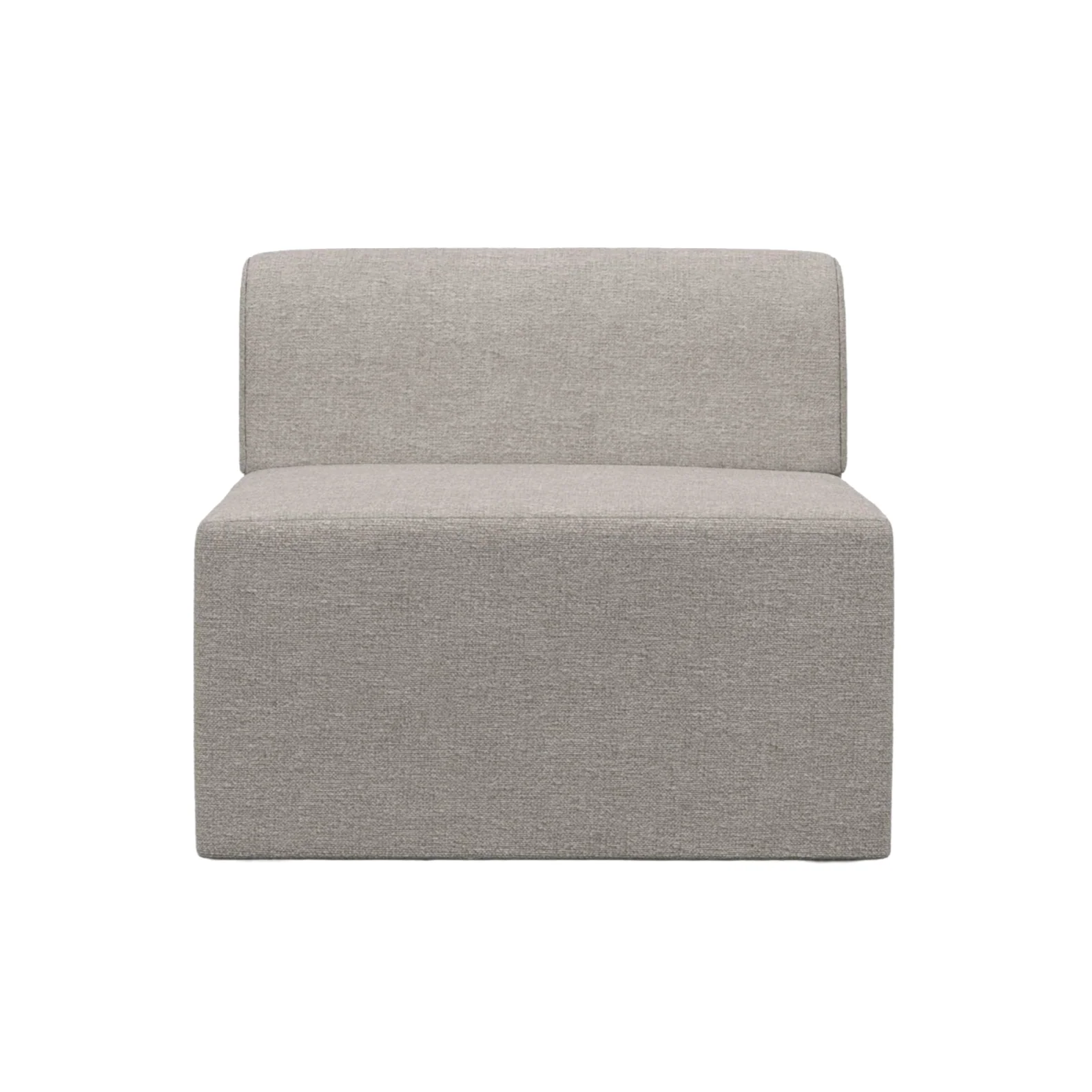 Sofa modułowa TORI - moduł środkowy szary