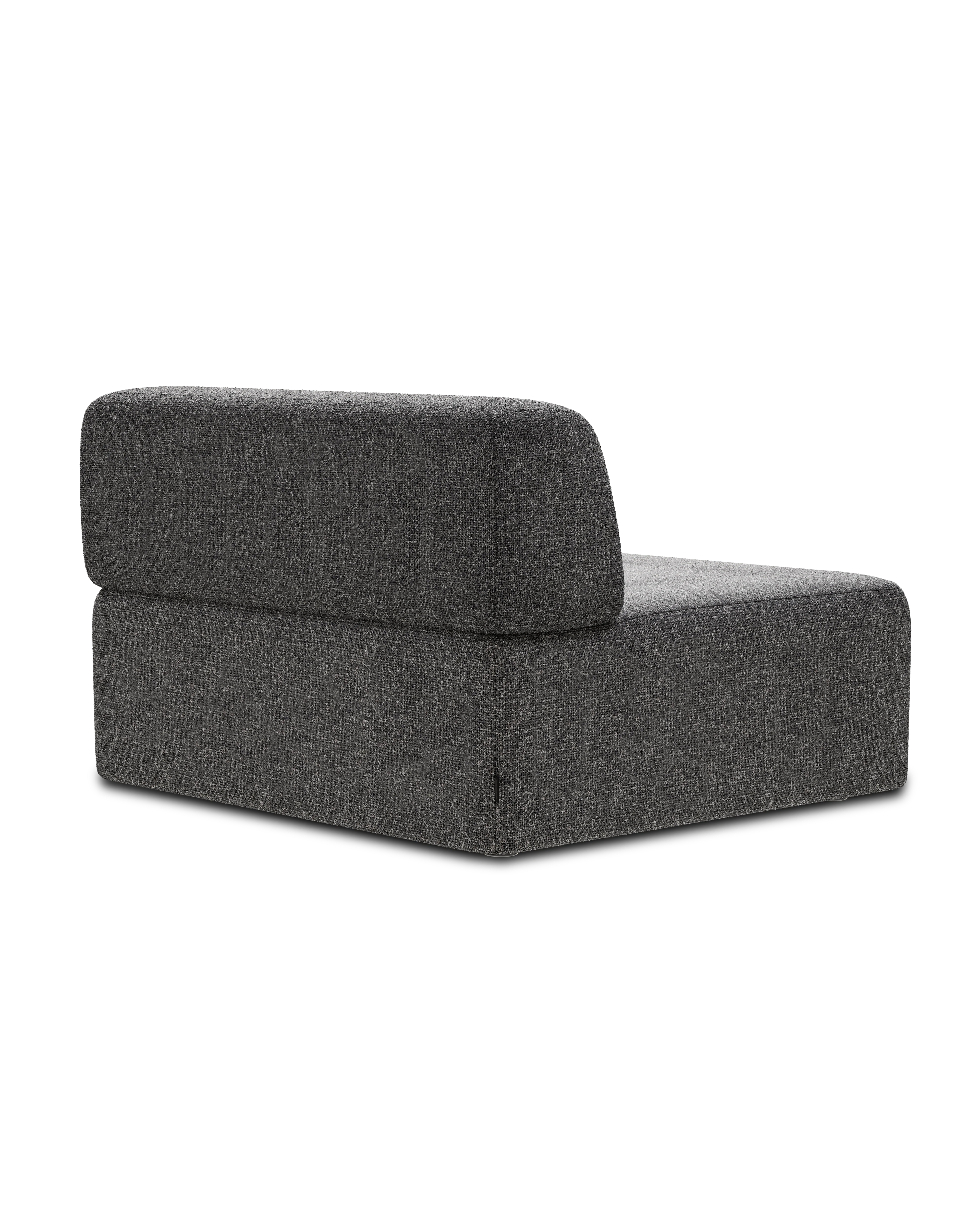 Sofa modułowa UMI - element środkowy kamienna czerń - Image 3