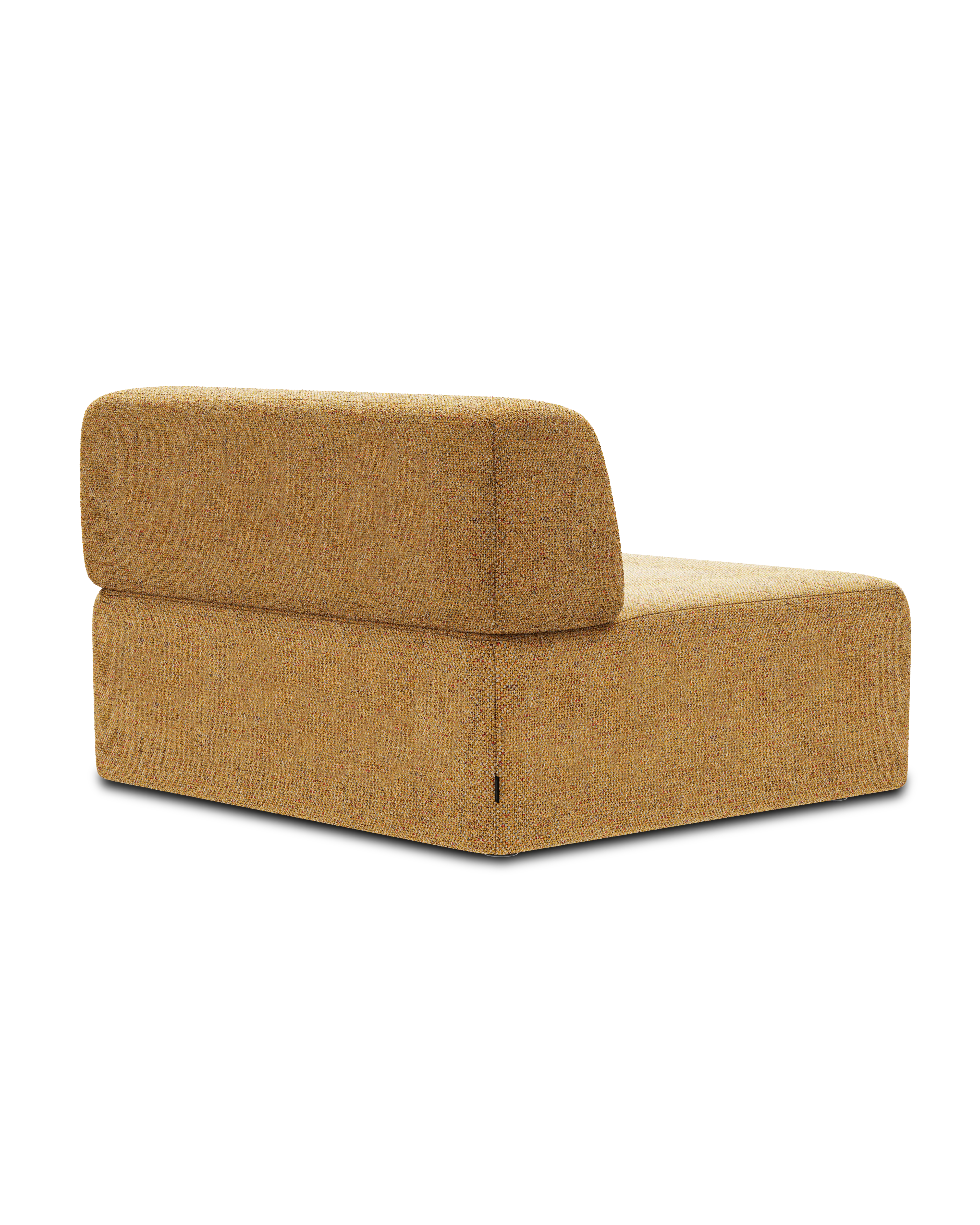 Sofa modułowa UMI - moduł prawostronny jesienny pomarańczowy - Image 3