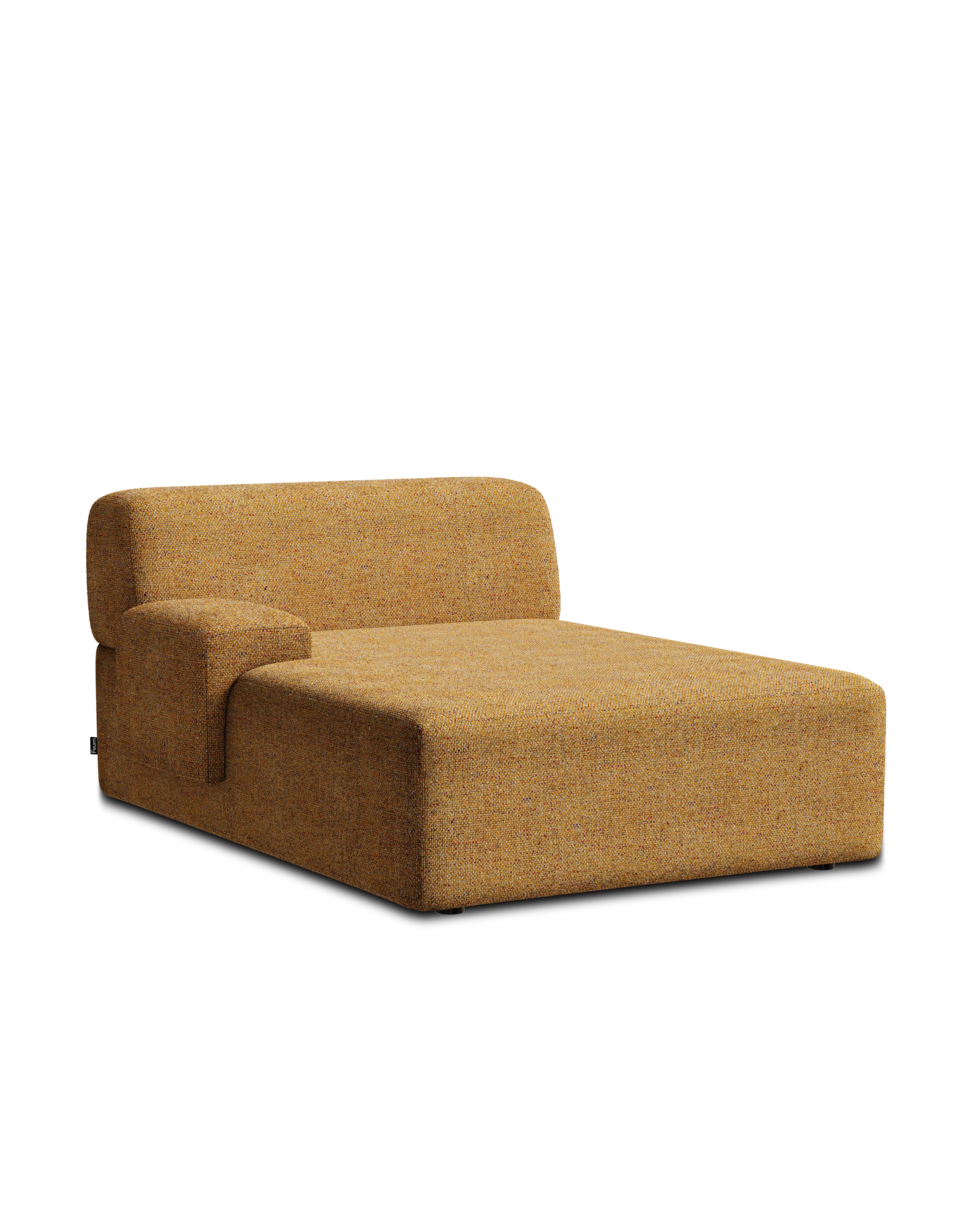 Sofa modułowa UMI - szezlong lewostronny jesienny pomarańczowy - Image 3