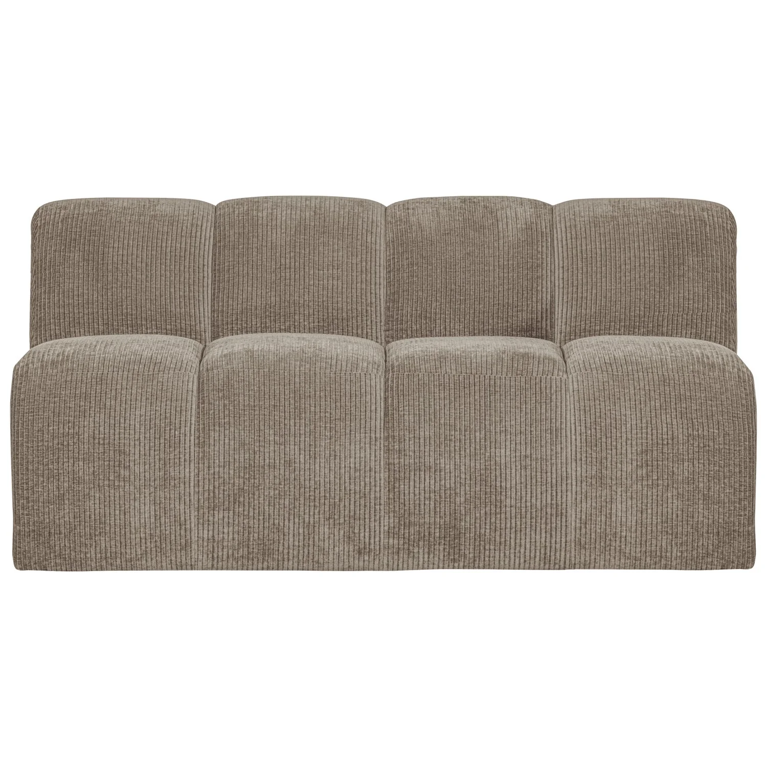 Sofa modułowa MOJO BENCH - element 3-osobowy ciemny piaskowy sztruks - Image 3